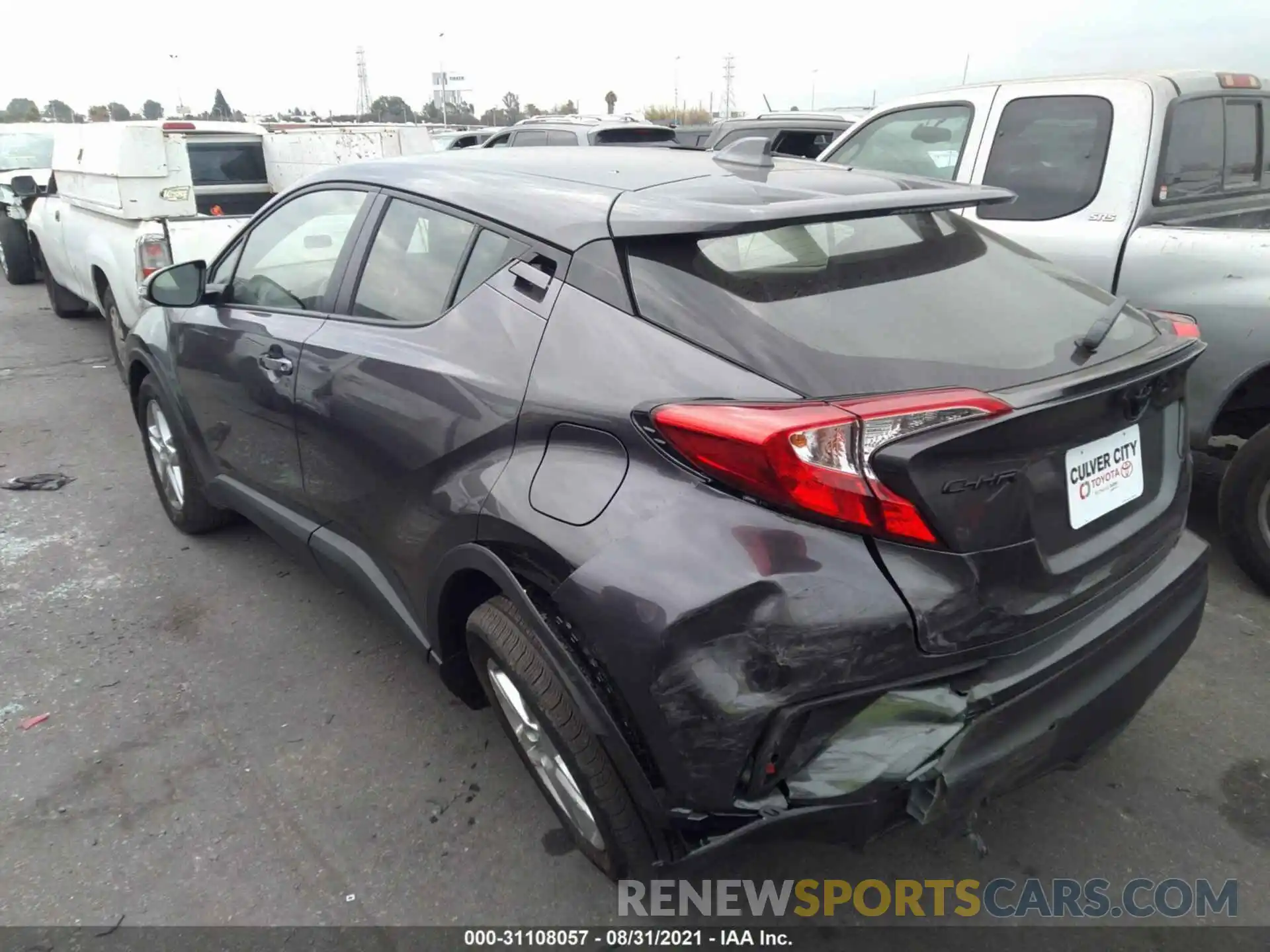 3 Photograph of a damaged car JTNKHMBX0M1122890 TOYOTA C-HR 2021