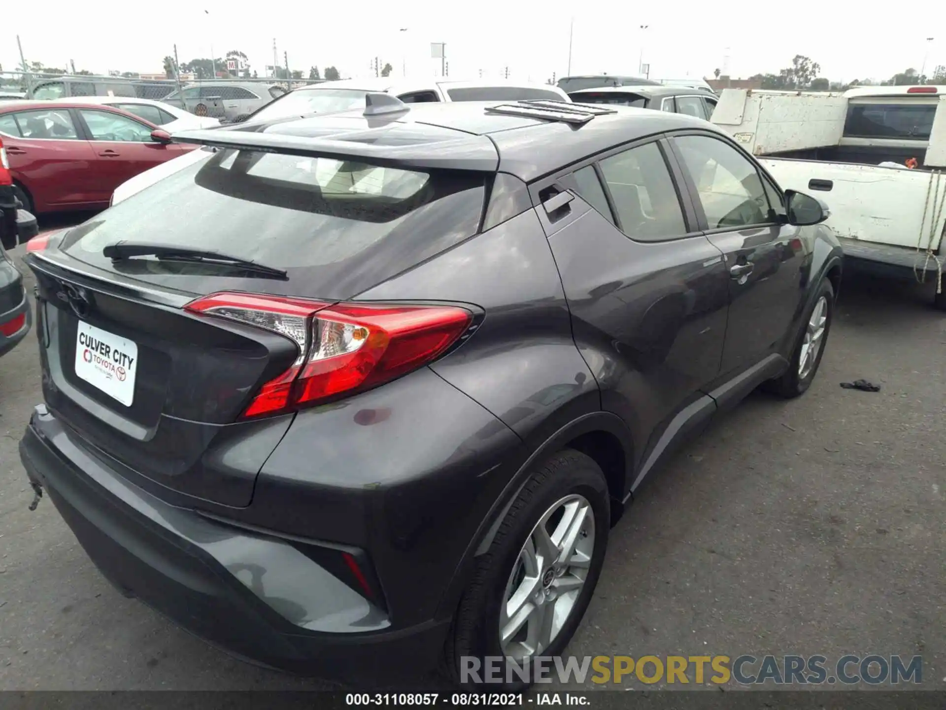 4 Photograph of a damaged car JTNKHMBX0M1122890 TOYOTA C-HR 2021