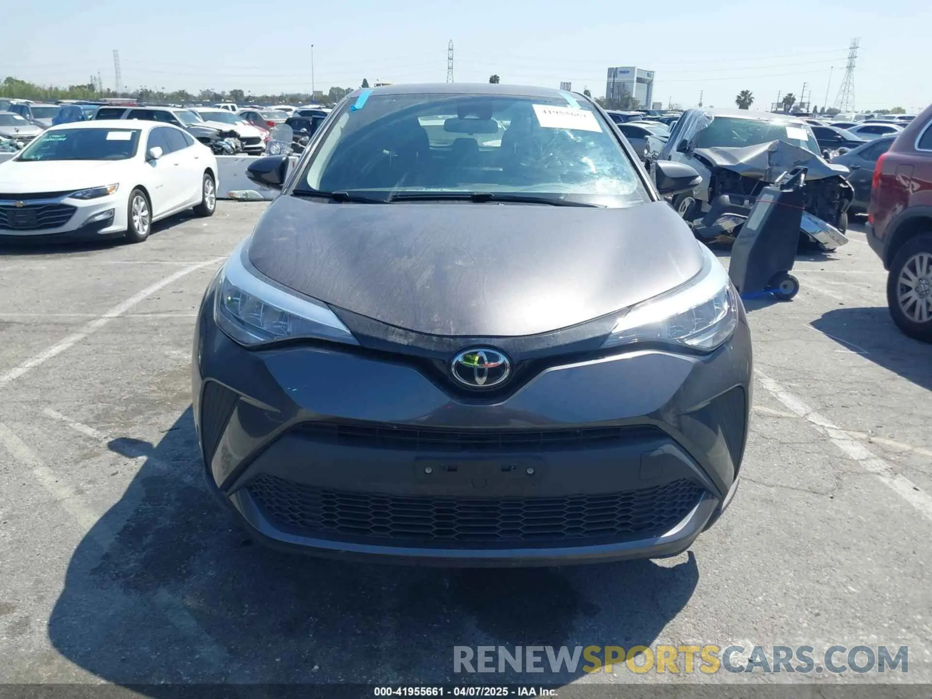12 Photograph of a damaged car JTNKHMBX0M1126776 TOYOTA C-HR 2021