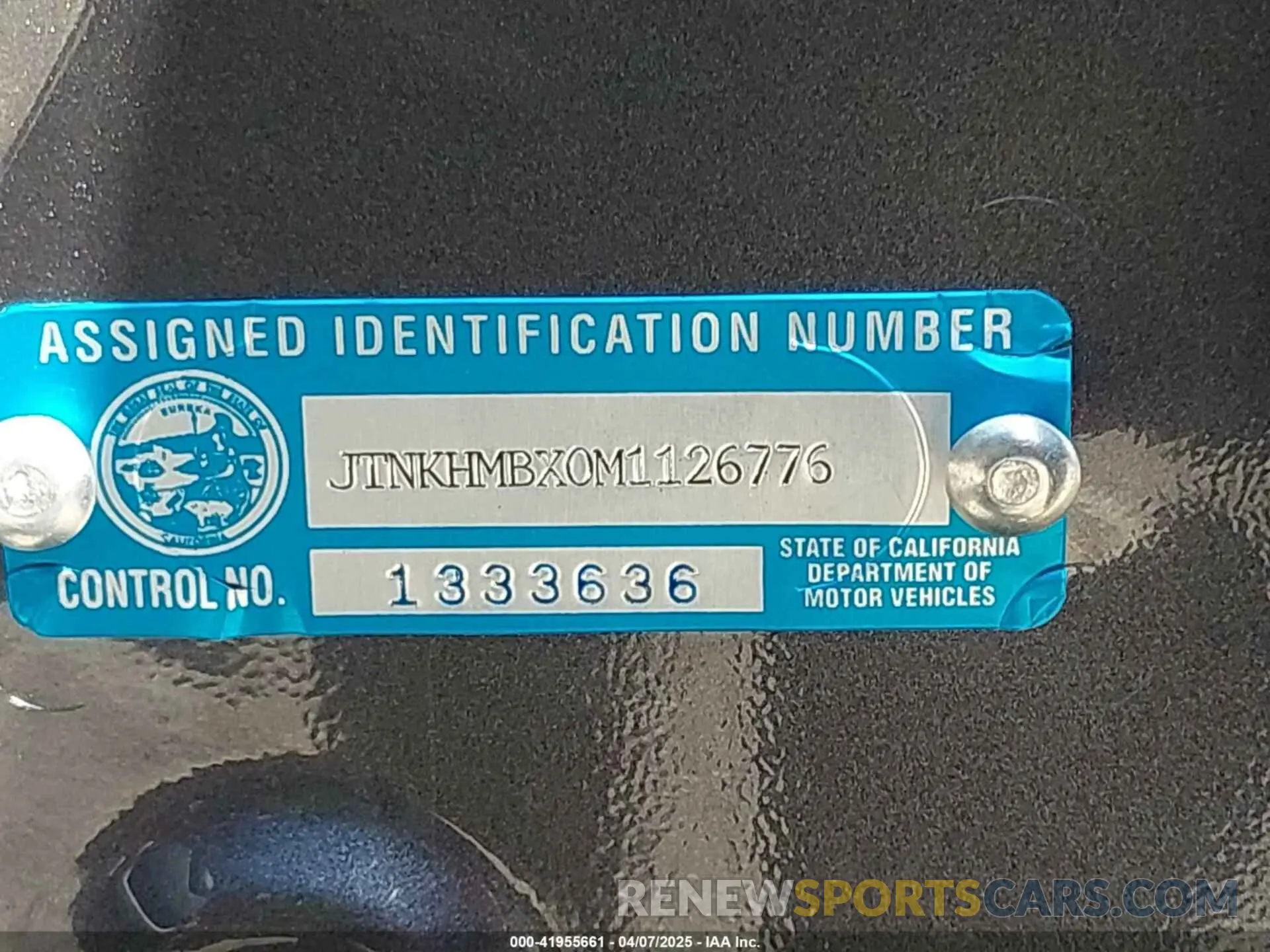 9 Photograph of a damaged car JTNKHMBX0M1126776 TOYOTA C-HR 2021