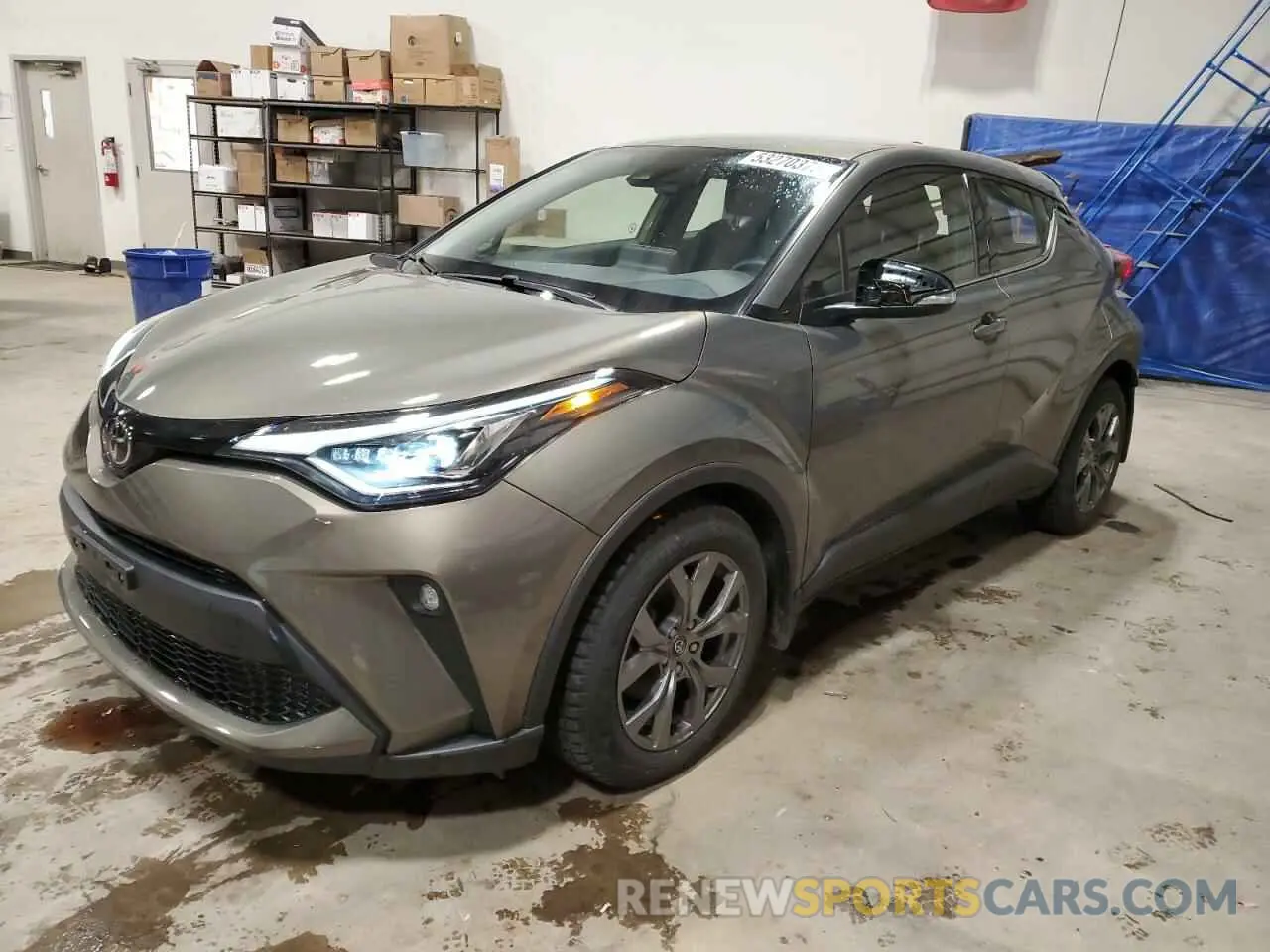 1 Photograph of a damaged car JTNKHMBX1M1095909 TOYOTA C-HR 2021