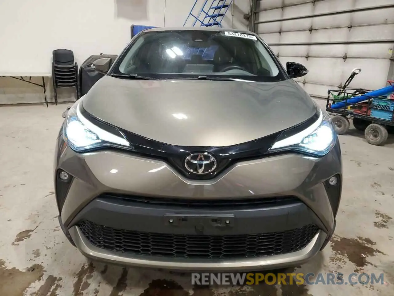 5 Photograph of a damaged car JTNKHMBX1M1095909 TOYOTA C-HR 2021
