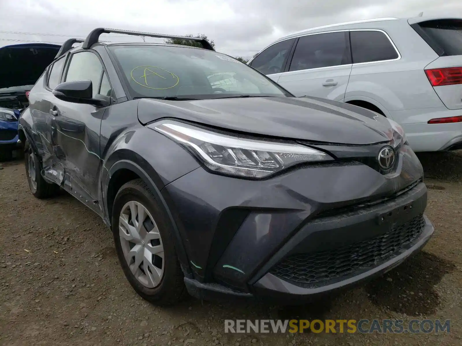 1 Photograph of a damaged car JTNKHMBX1M1096462 TOYOTA C-HR 2021