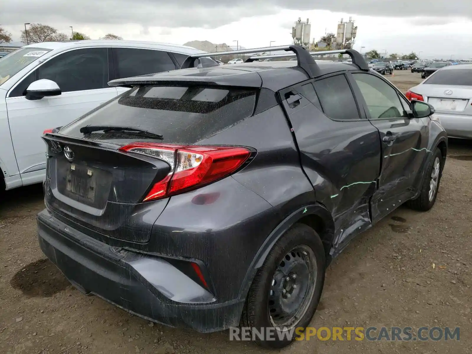 4 Photograph of a damaged car JTNKHMBX1M1096462 TOYOTA C-HR 2021