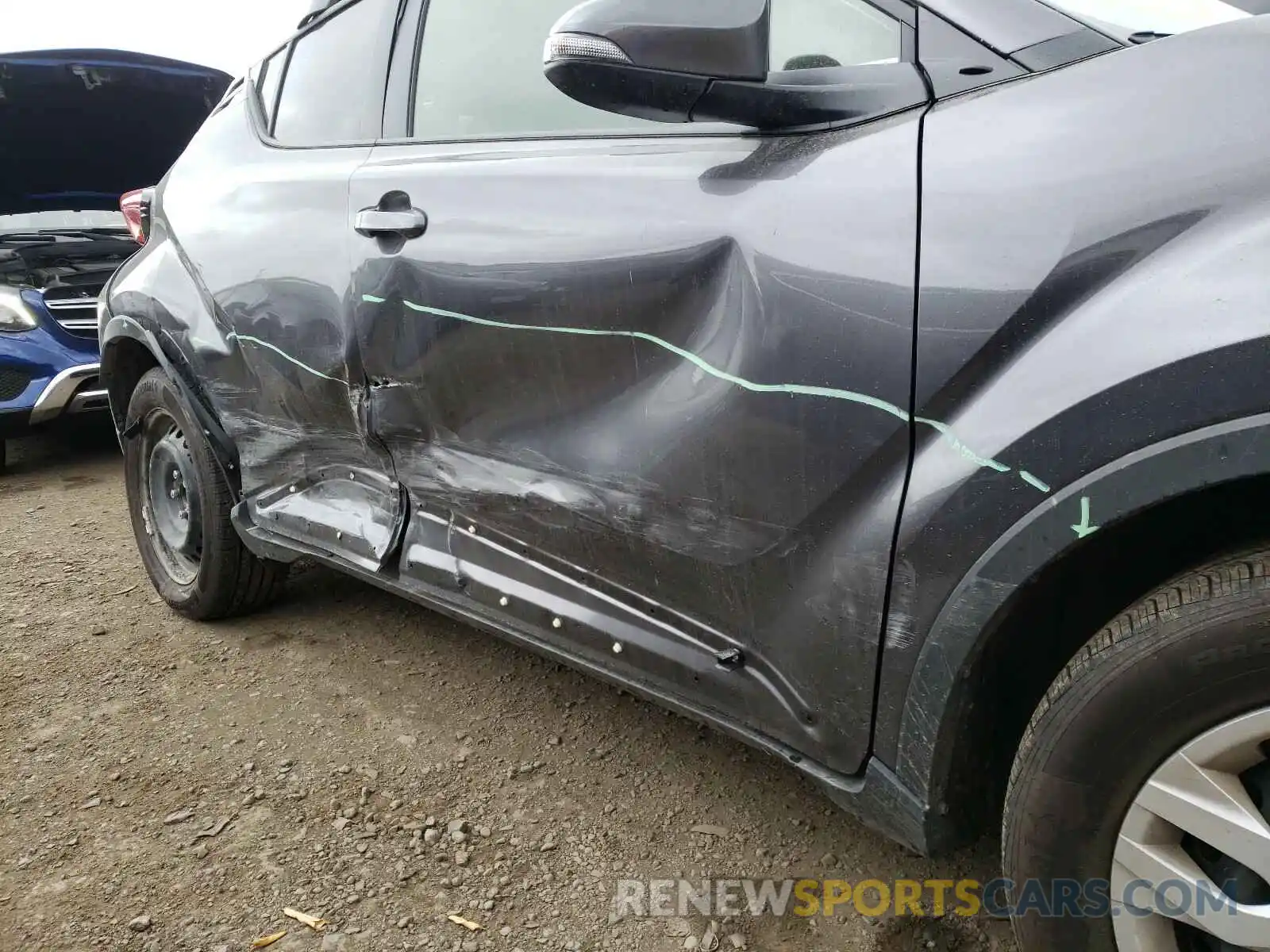 9 Photograph of a damaged car JTNKHMBX1M1096462 TOYOTA C-HR 2021