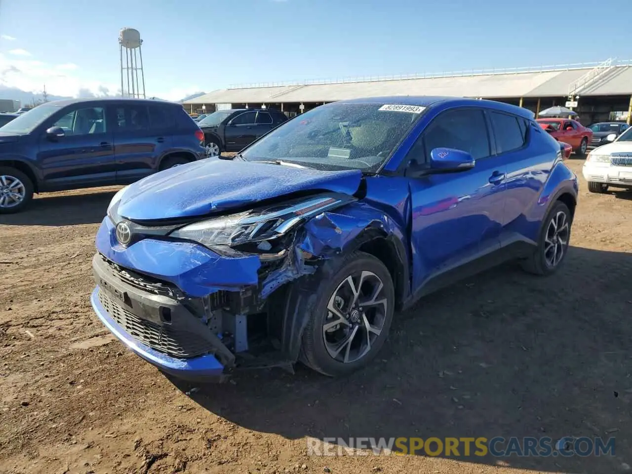 1 Photograph of a damaged car JTNKHMBX1M1097191 TOYOTA C-HR 2021