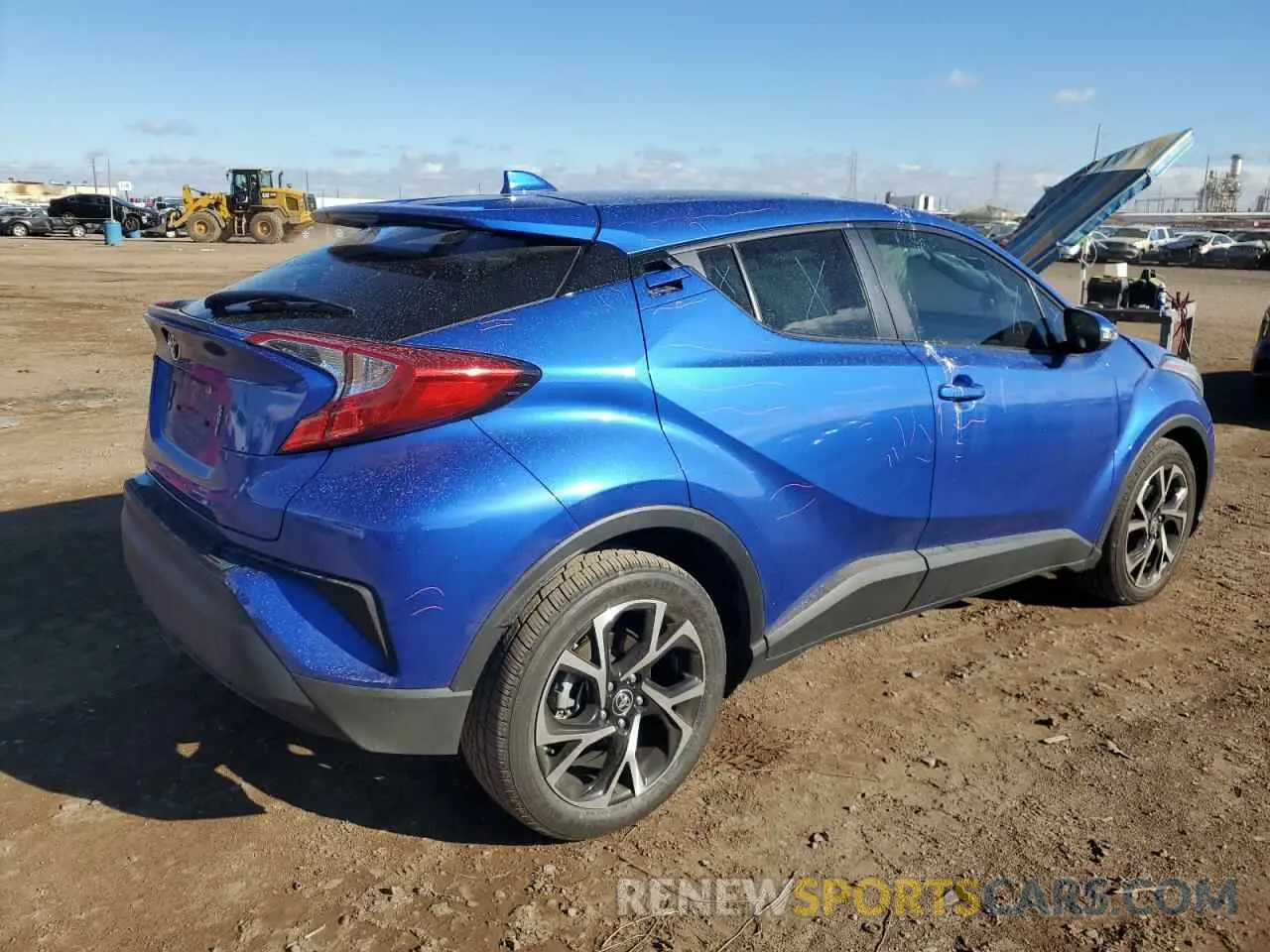3 Photograph of a damaged car JTNKHMBX1M1097191 TOYOTA C-HR 2021