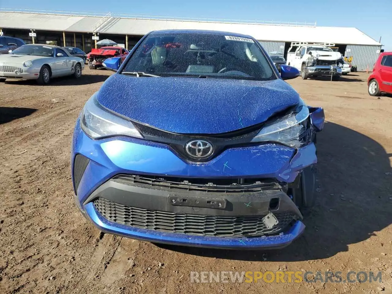 5 Photograph of a damaged car JTNKHMBX1M1097191 TOYOTA C-HR 2021
