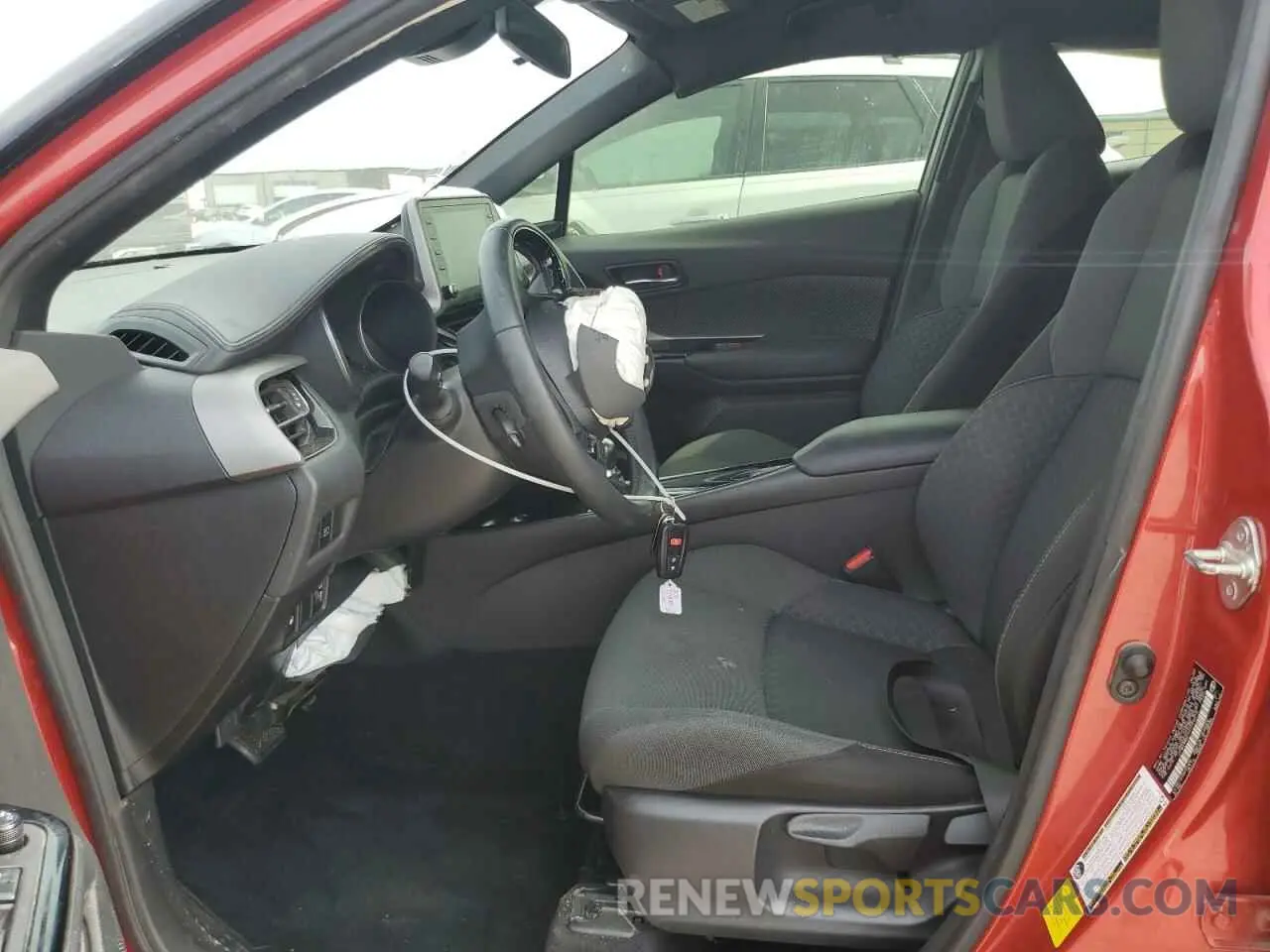 7 Photograph of a damaged car JTNKHMBX1M1099412 TOYOTA C-HR 2021