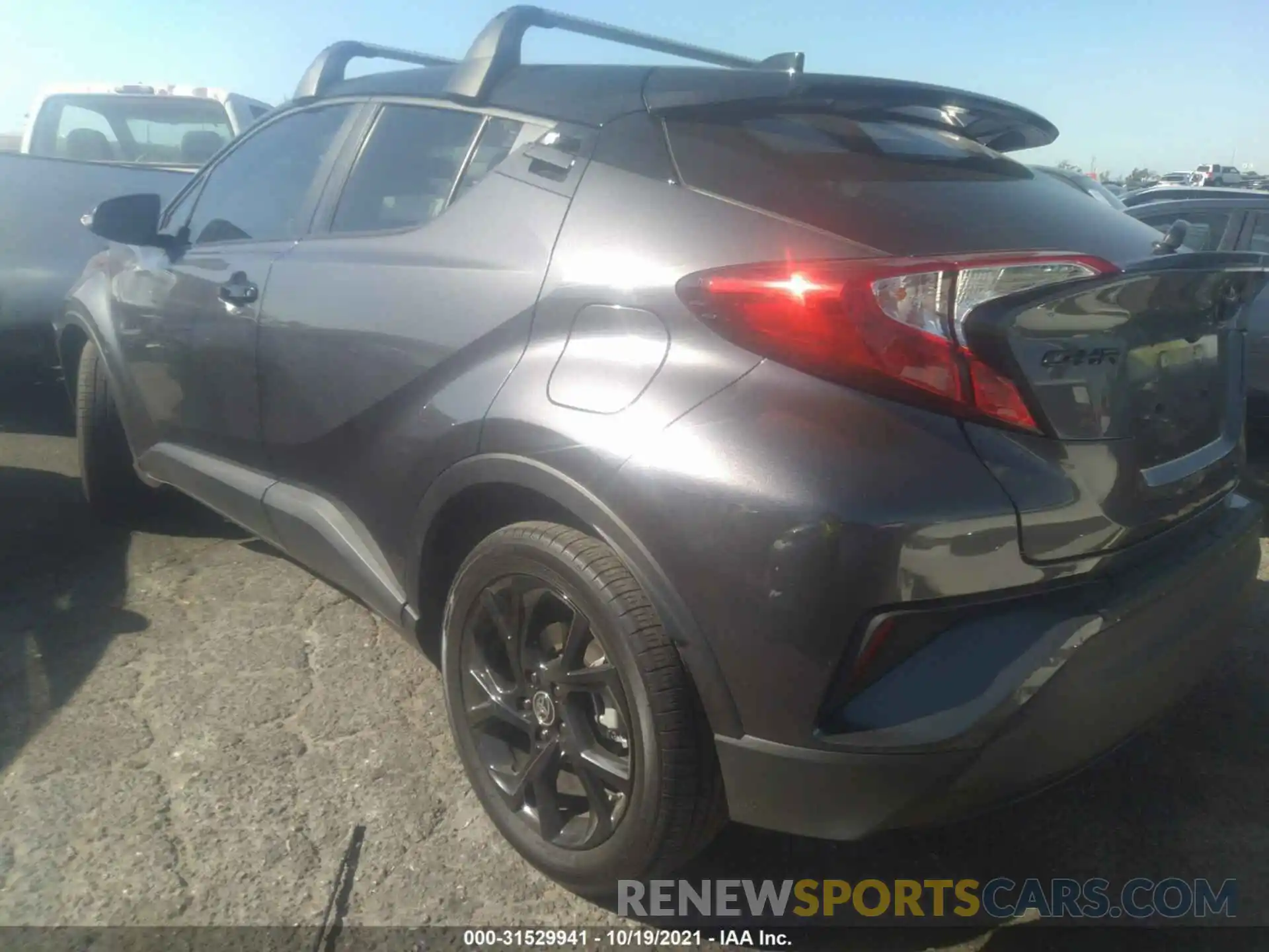 3 Photograph of a damaged car JTNKHMBX1M1099541 TOYOTA C-HR 2021