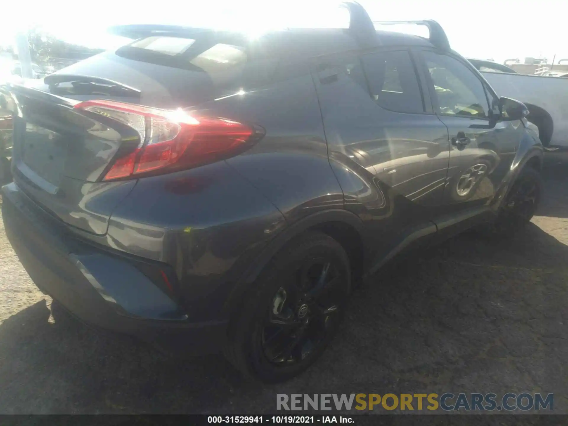 4 Photograph of a damaged car JTNKHMBX1M1099541 TOYOTA C-HR 2021