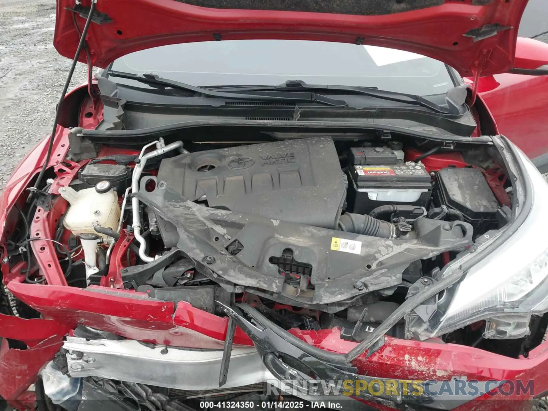 10 Photograph of a damaged car JTNKHMBX1M1104530 TOYOTA C-HR 2021