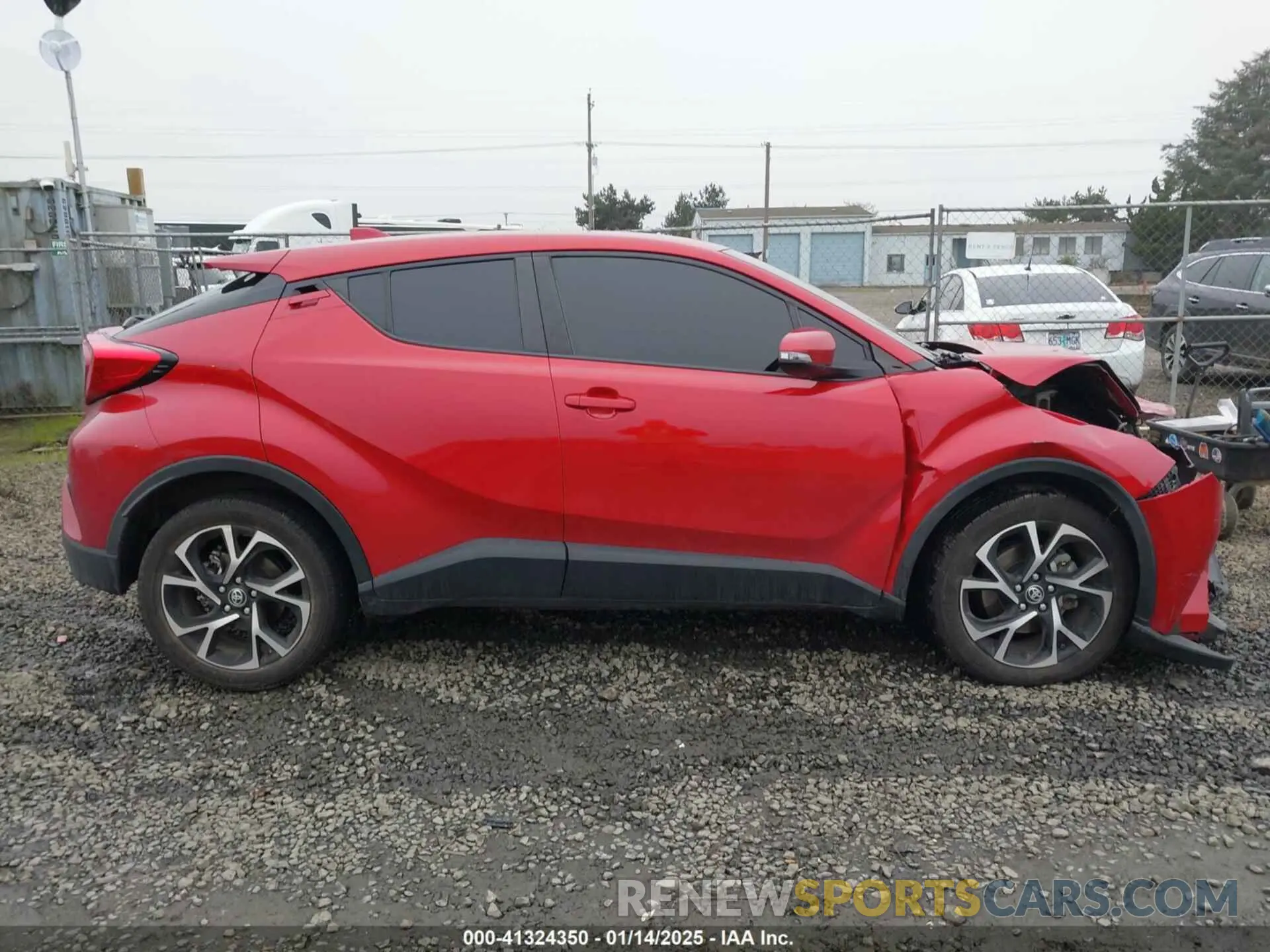 13 Photograph of a damaged car JTNKHMBX1M1104530 TOYOTA C-HR 2021