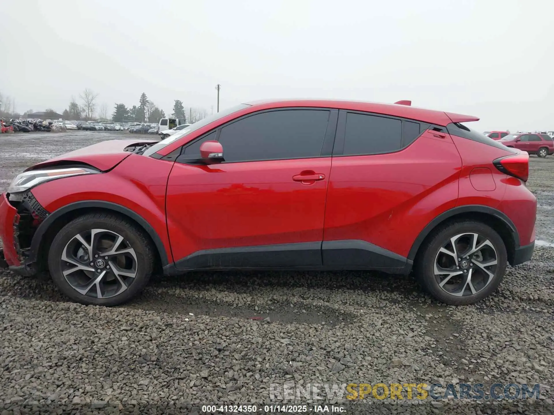 14 Photograph of a damaged car JTNKHMBX1M1104530 TOYOTA C-HR 2021