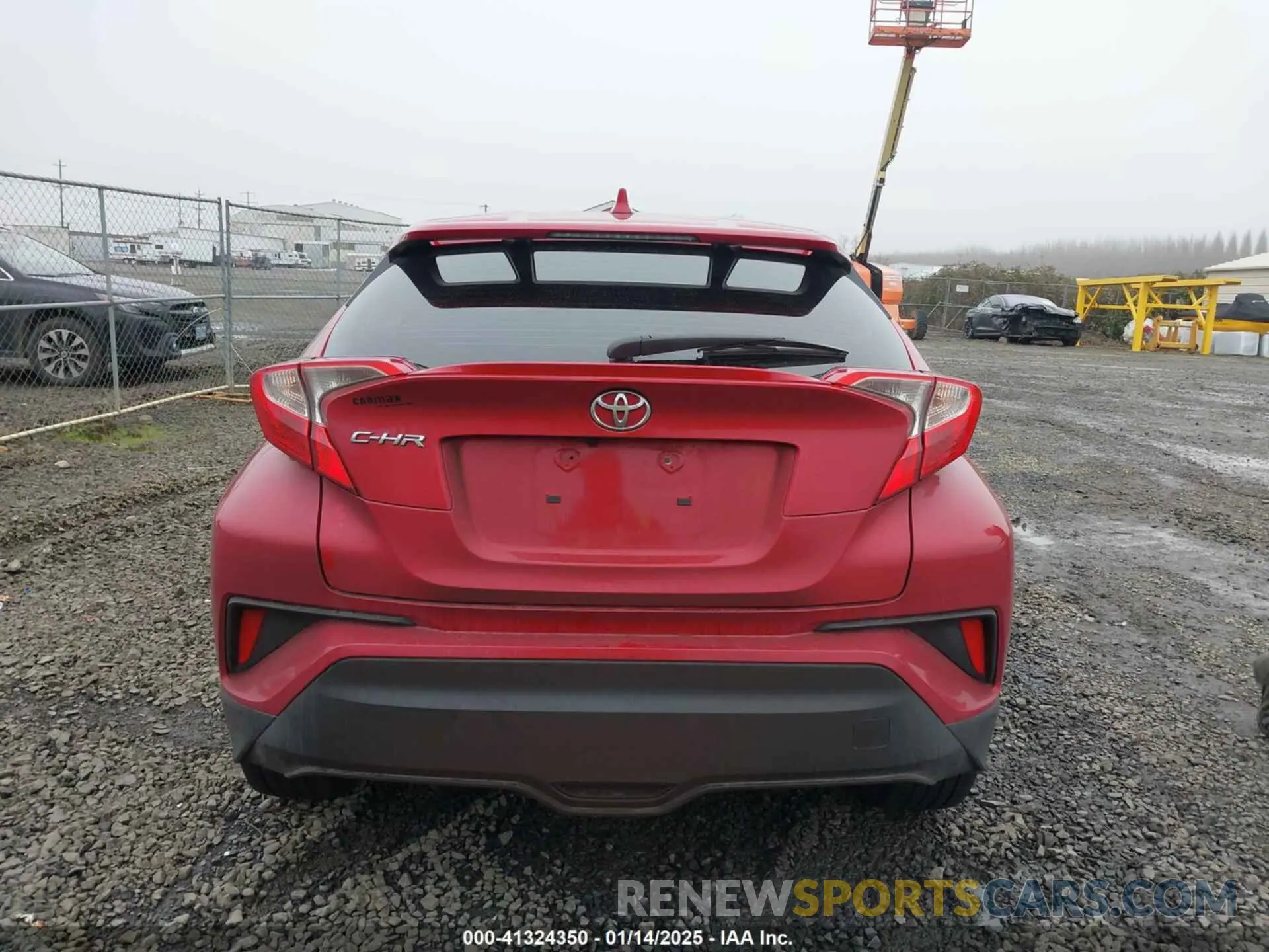 16 Photograph of a damaged car JTNKHMBX1M1104530 TOYOTA C-HR 2021