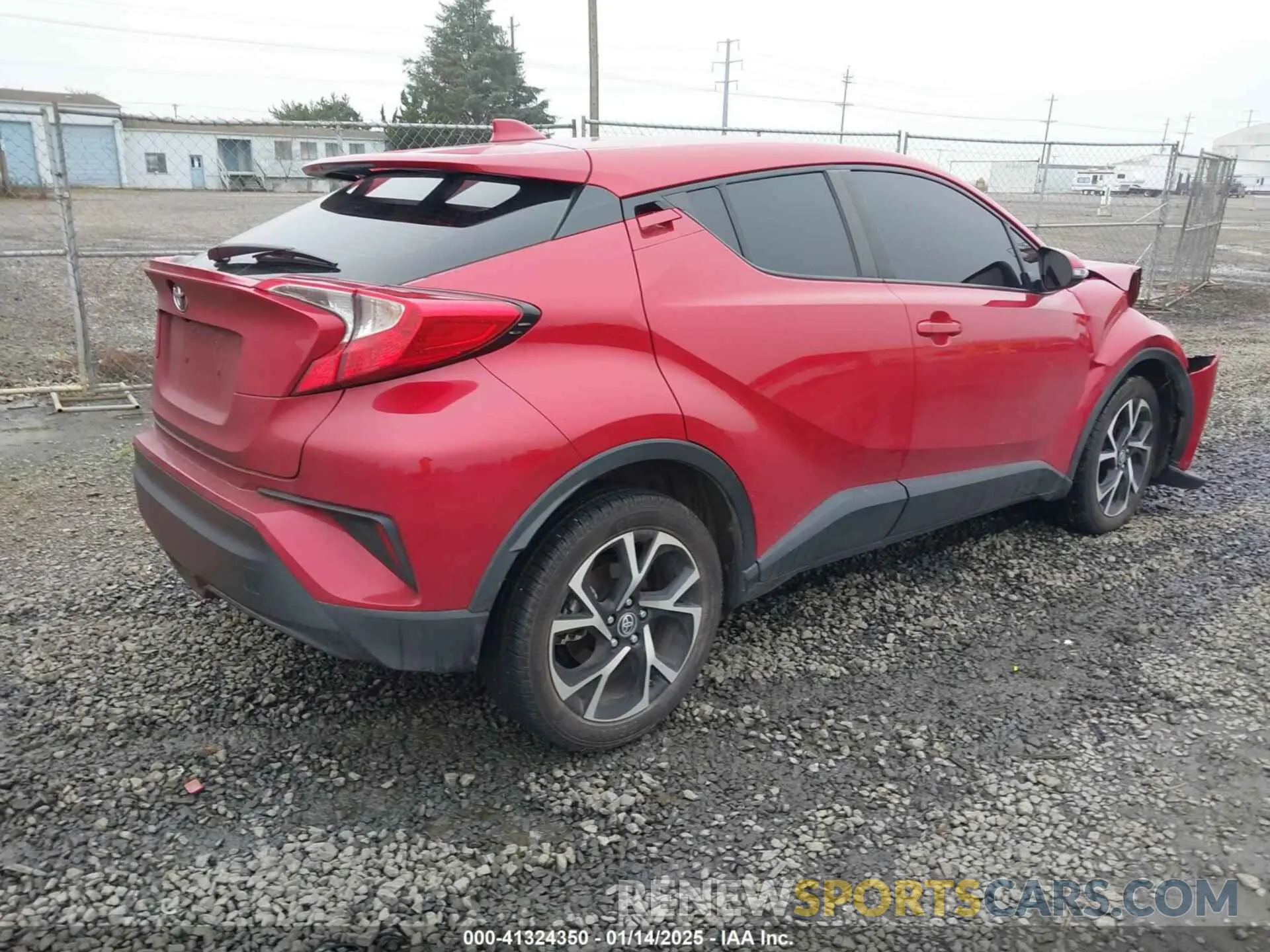 4 Photograph of a damaged car JTNKHMBX1M1104530 TOYOTA C-HR 2021