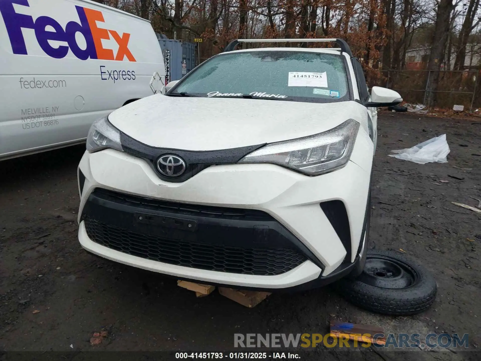 12 Photograph of a damaged car JTNKHMBX1M1108299 TOYOTA C-HR 2021