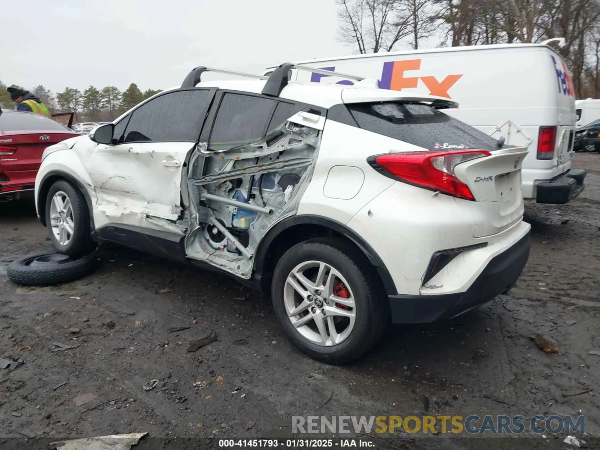 6 Photograph of a damaged car JTNKHMBX1M1108299 TOYOTA C-HR 2021