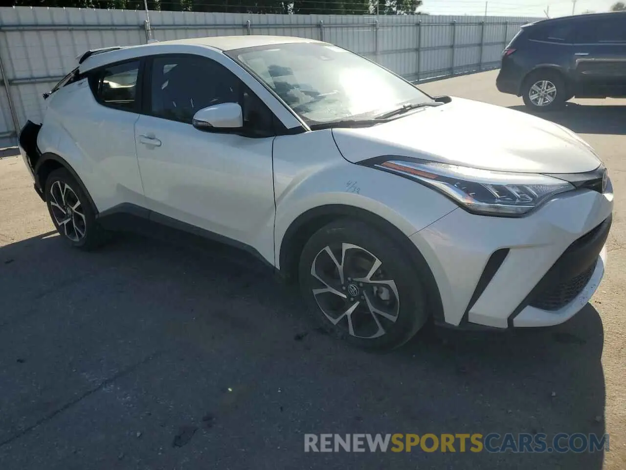 4 Photograph of a damaged car JTNKHMBX1M1108481 TOYOTA C-HR 2021