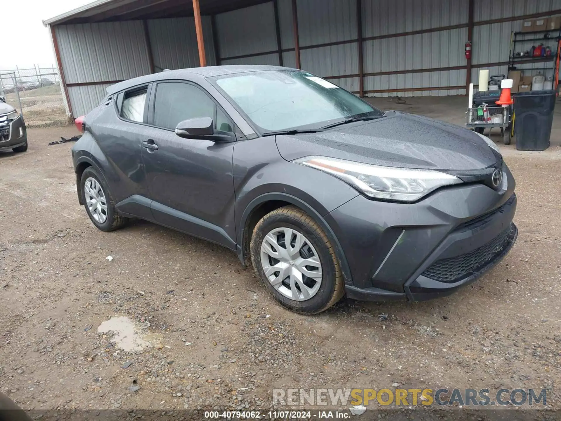 1 Photograph of a damaged car JTNKHMBX1M1111204 TOYOTA C-HR 2021