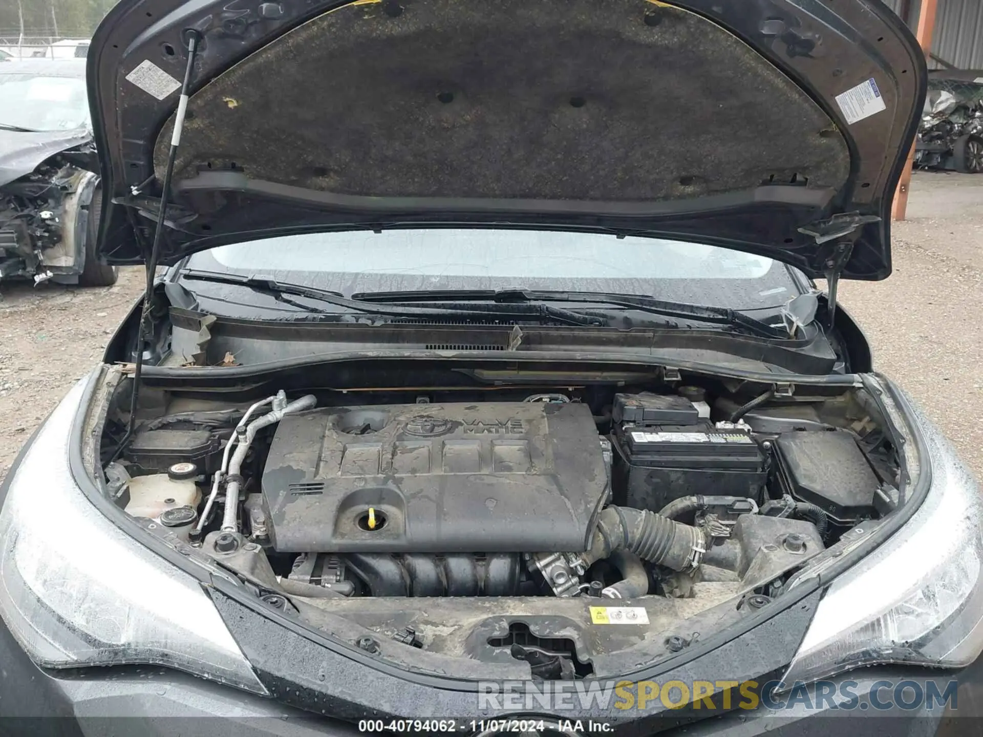 10 Photograph of a damaged car JTNKHMBX1M1111204 TOYOTA C-HR 2021