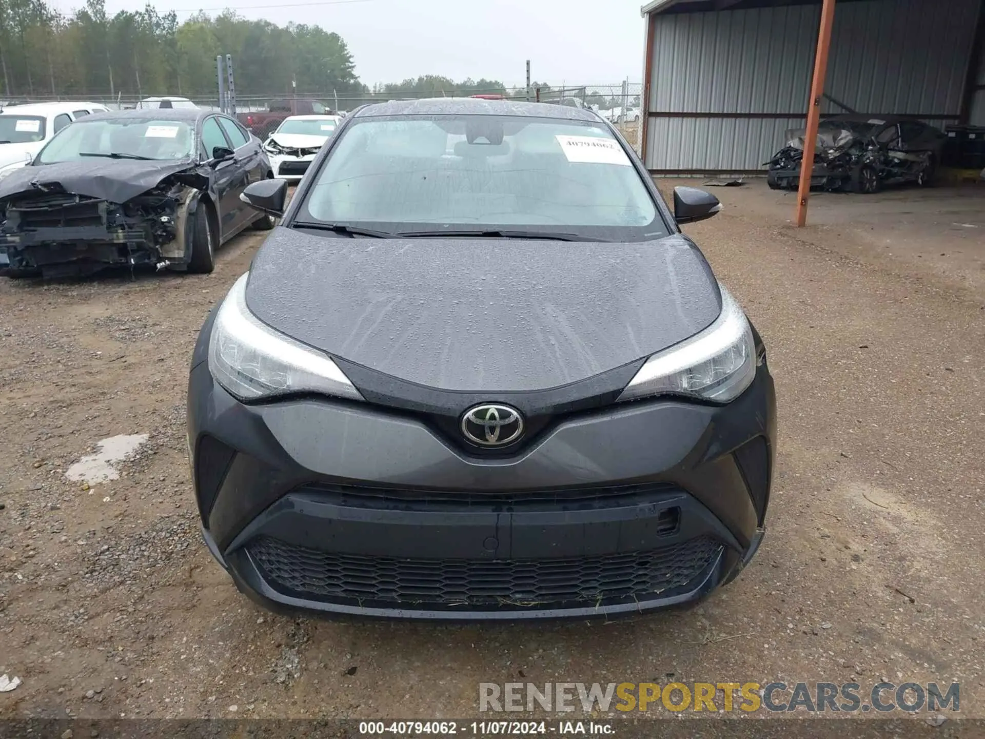 12 Photograph of a damaged car JTNKHMBX1M1111204 TOYOTA C-HR 2021