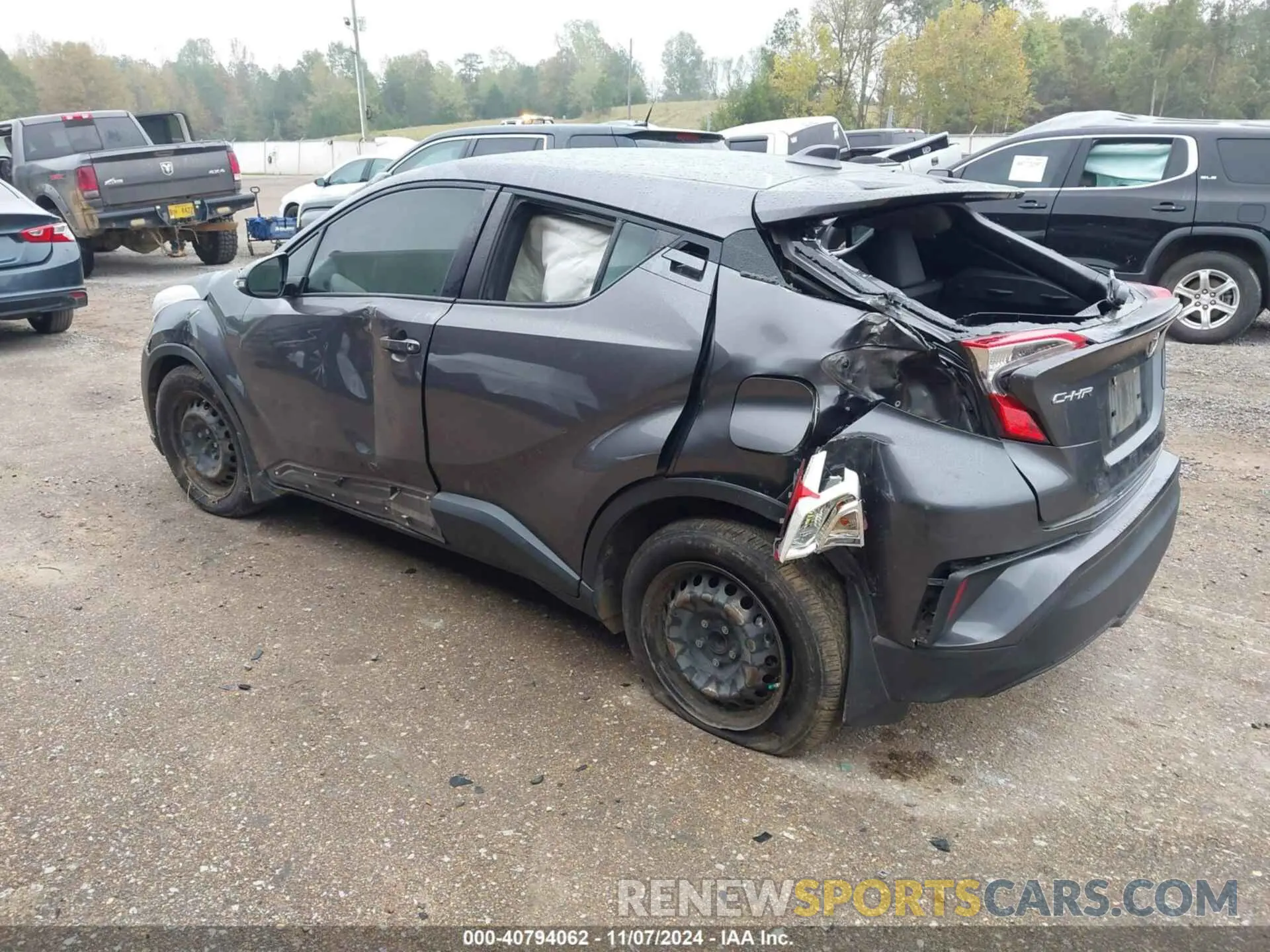 3 Photograph of a damaged car JTNKHMBX1M1111204 TOYOTA C-HR 2021