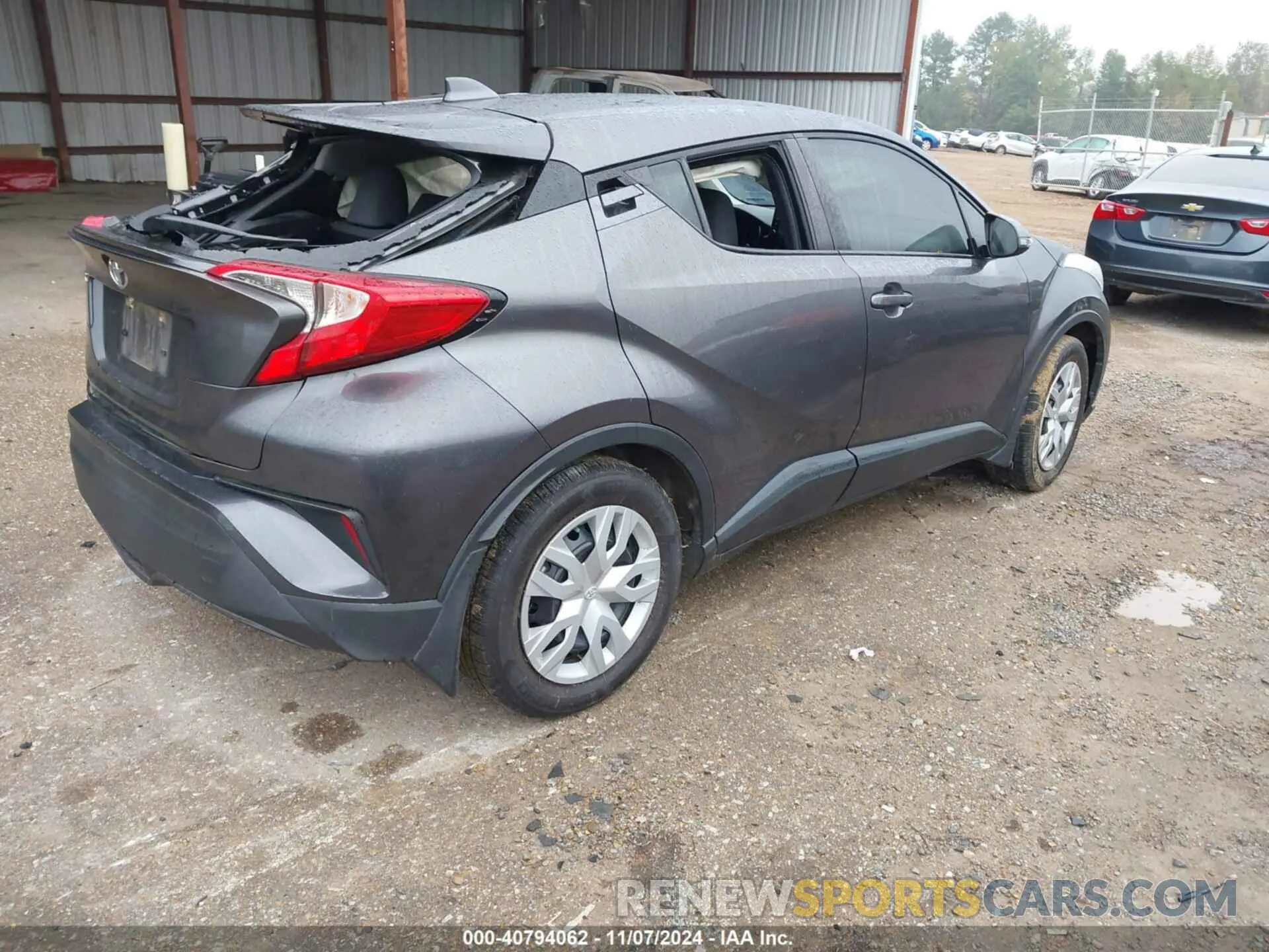 4 Photograph of a damaged car JTNKHMBX1M1111204 TOYOTA C-HR 2021