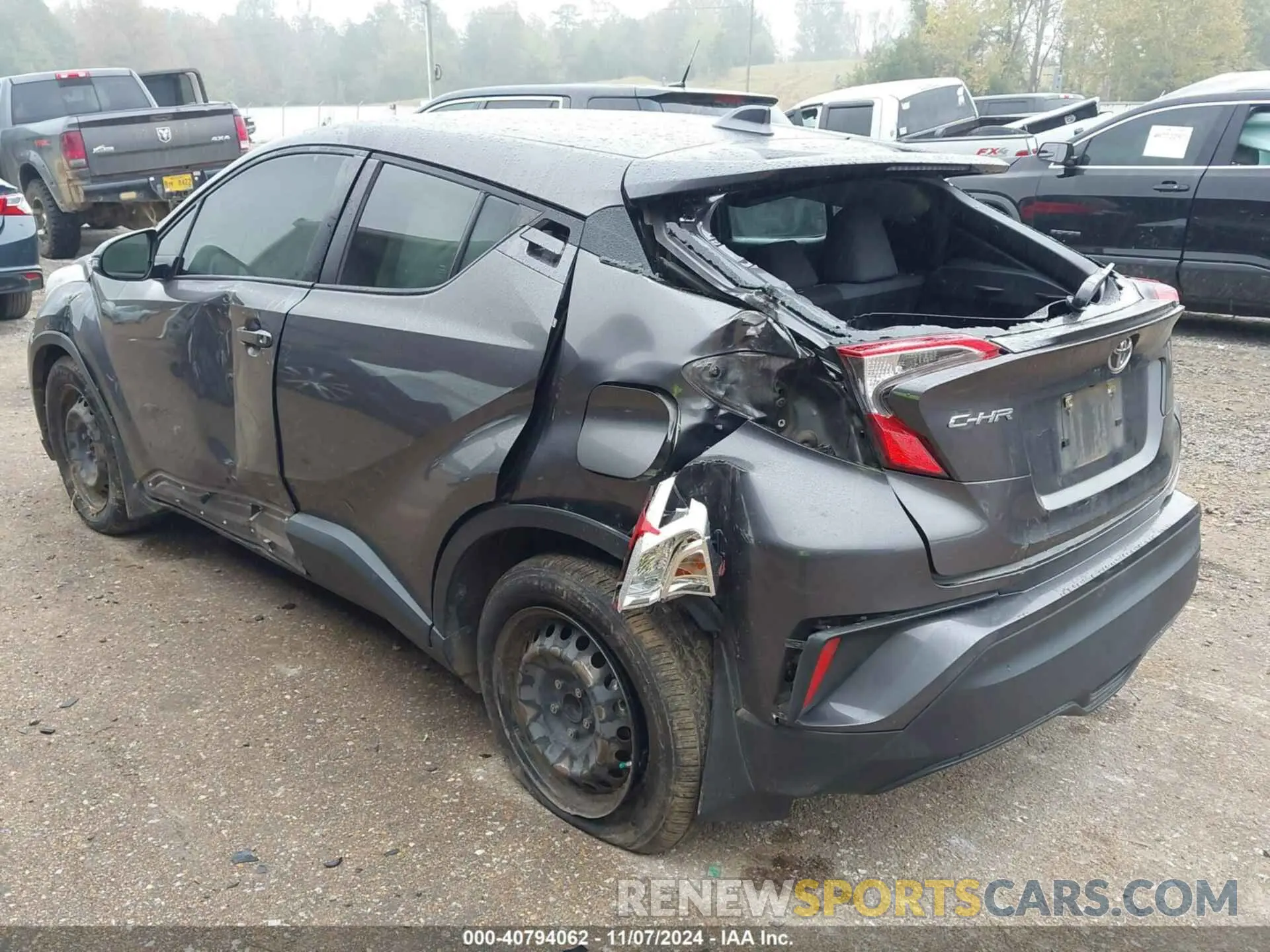 6 Photograph of a damaged car JTNKHMBX1M1111204 TOYOTA C-HR 2021