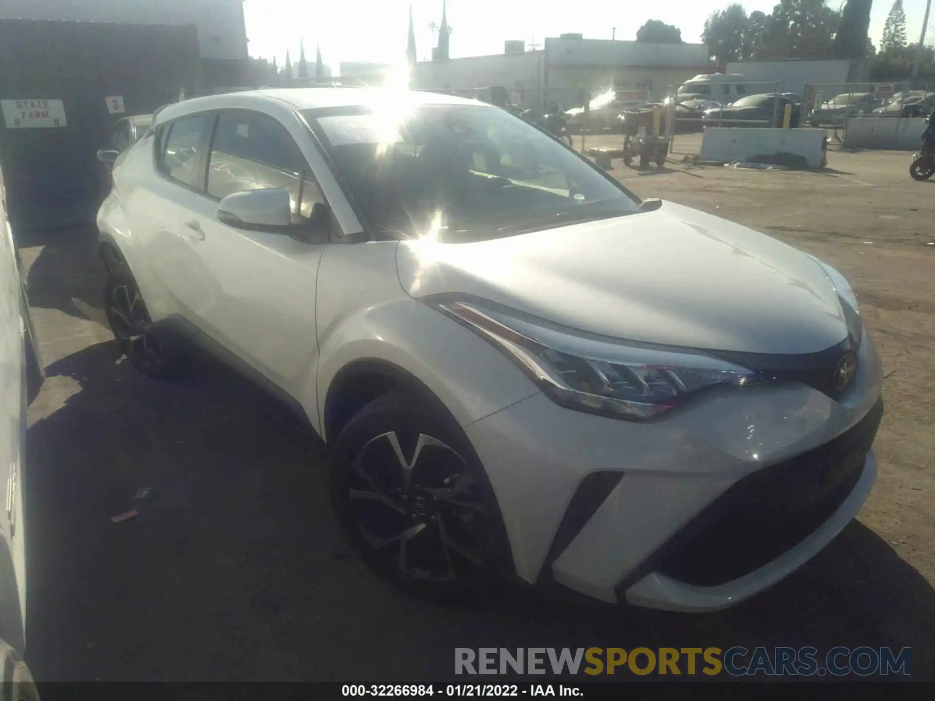 1 Photograph of a damaged car JTNKHMBX1M1115849 TOYOTA C-HR 2021