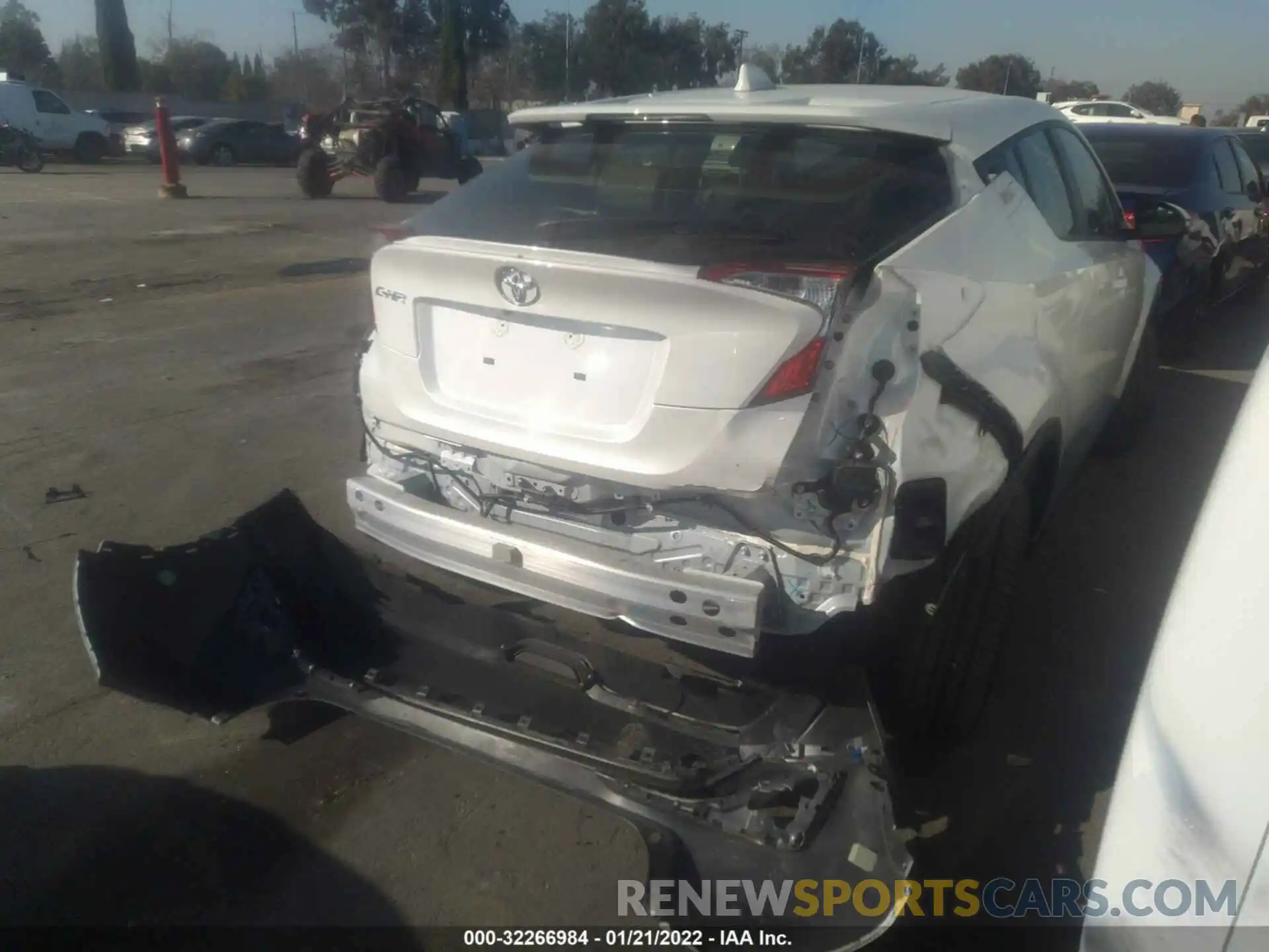 4 Photograph of a damaged car JTNKHMBX1M1115849 TOYOTA C-HR 2021