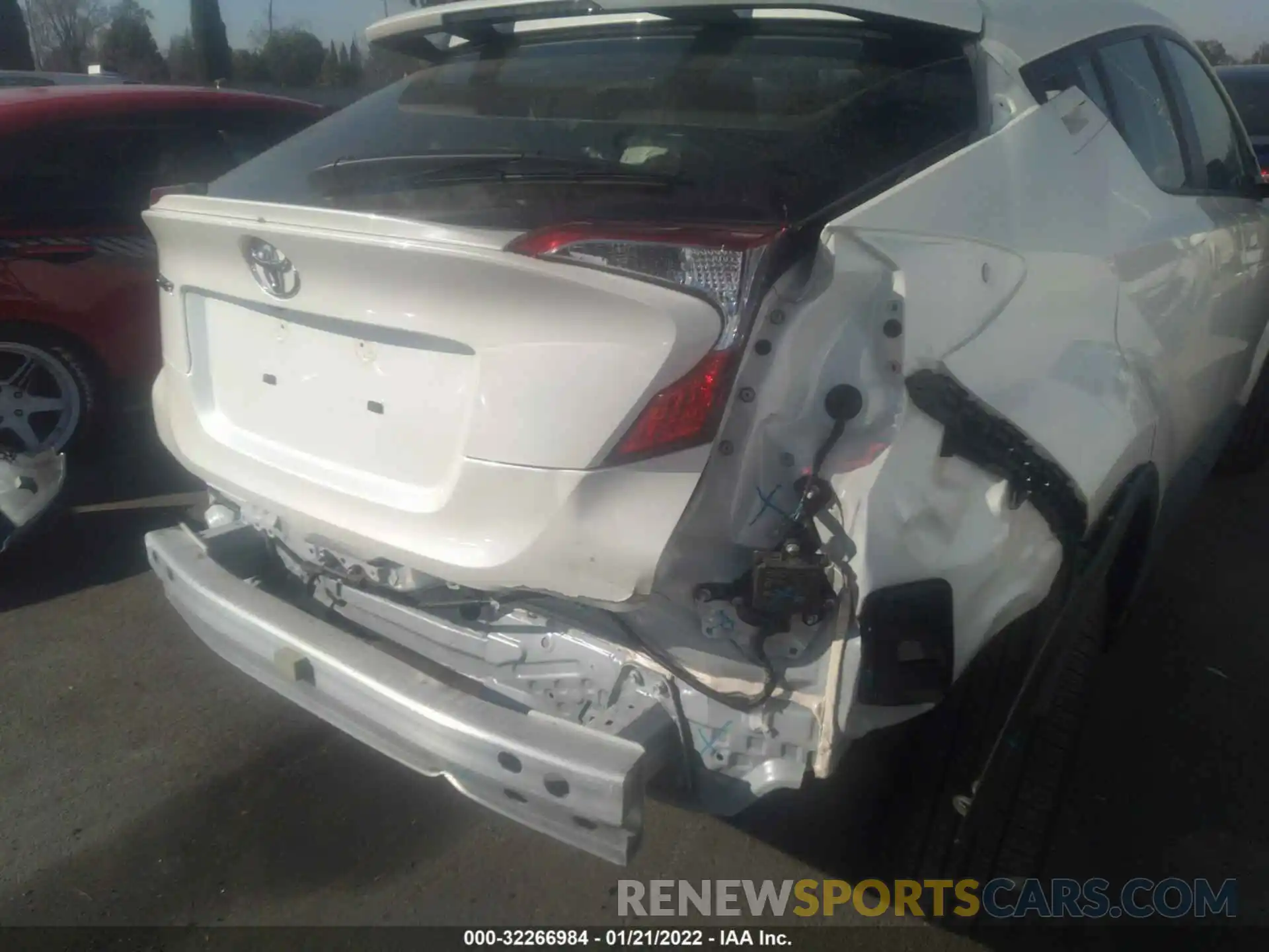 6 Photograph of a damaged car JTNKHMBX1M1115849 TOYOTA C-HR 2021