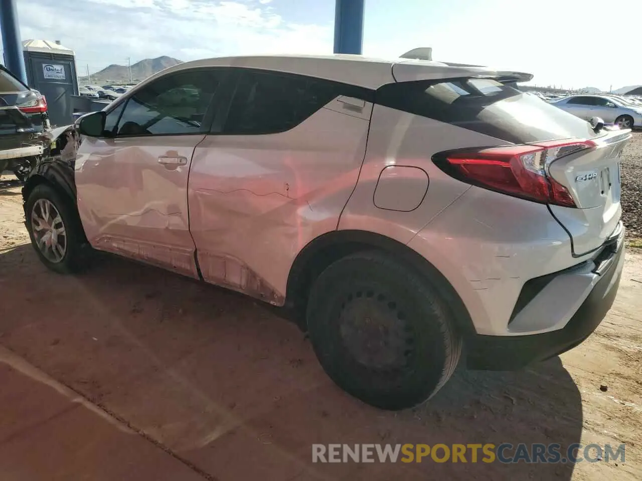 2 Photograph of a damaged car JTNKHMBX1M1118542 TOYOTA C-HR 2021