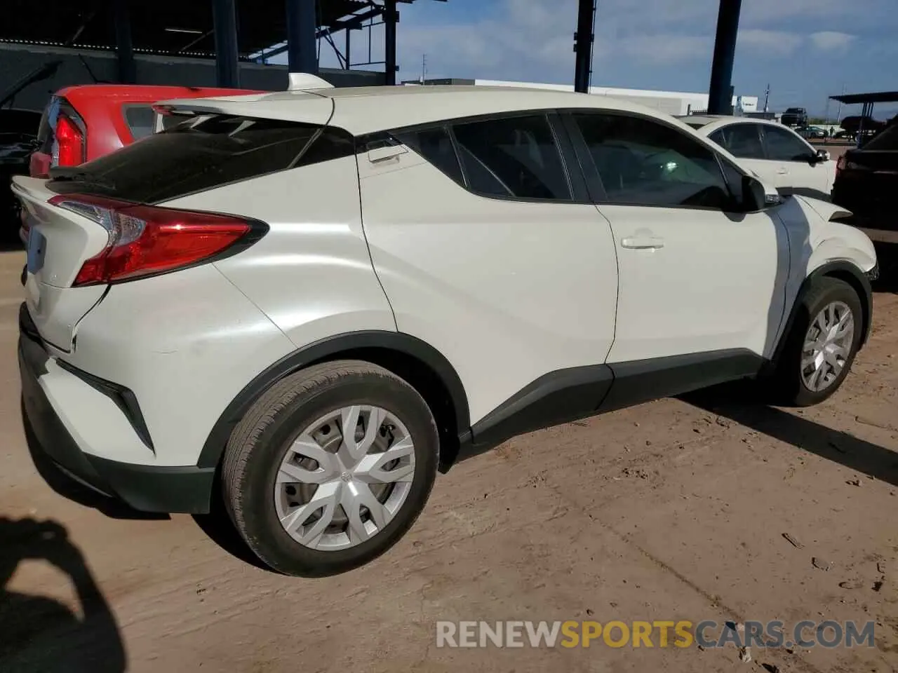 3 Photograph of a damaged car JTNKHMBX1M1118542 TOYOTA C-HR 2021