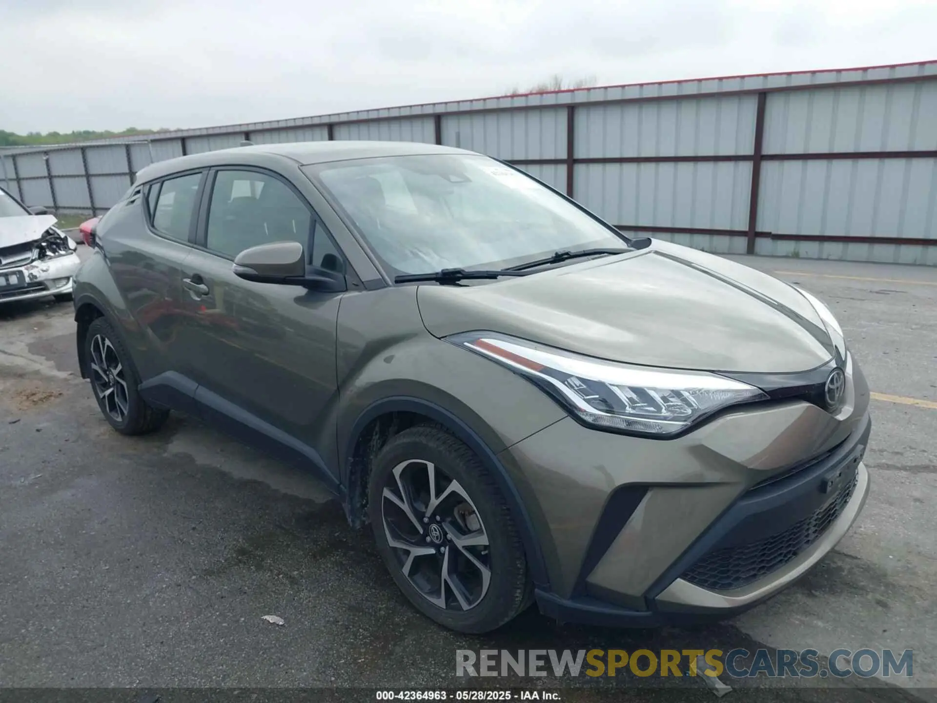 1 Photograph of a damaged car JTNKHMBX1M1119111 TOYOTA C-HR 2021