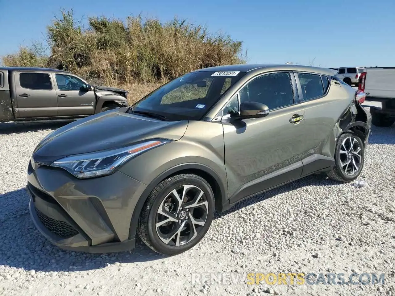 1 Photograph of a damaged car JTNKHMBX1M1119772 TOYOTA C-HR 2021