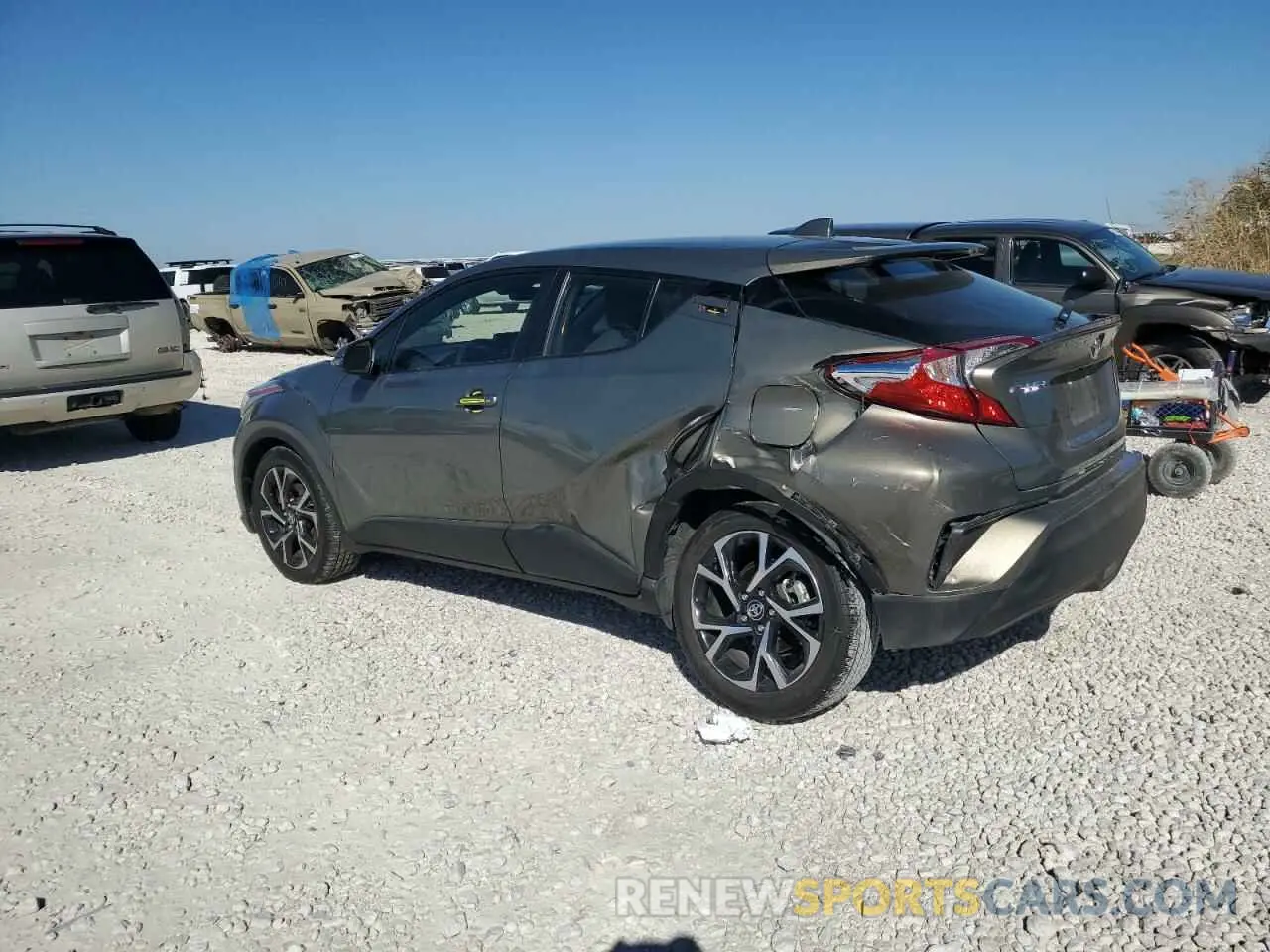 2 Photograph of a damaged car JTNKHMBX1M1119772 TOYOTA C-HR 2021