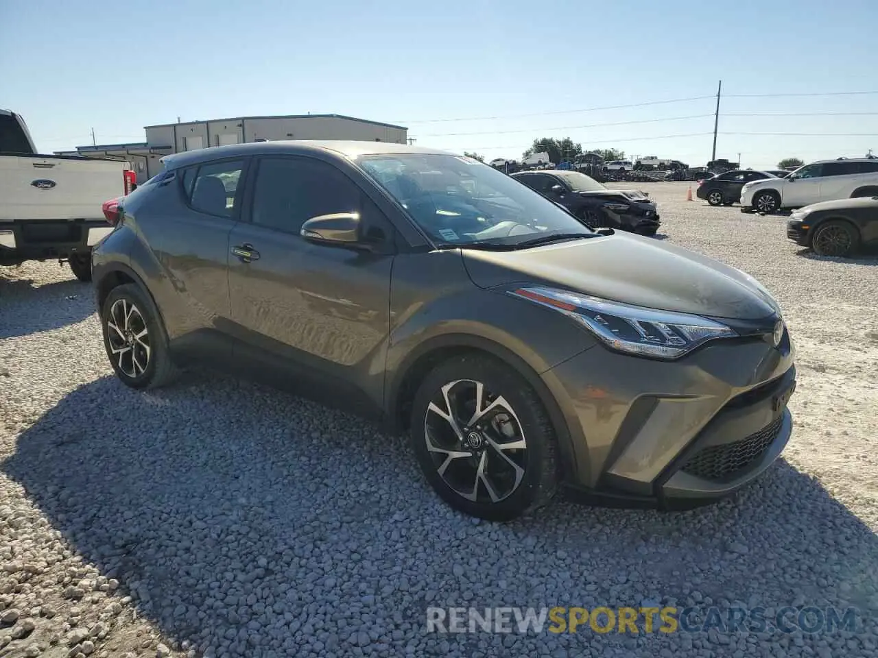 4 Photograph of a damaged car JTNKHMBX1M1119772 TOYOTA C-HR 2021