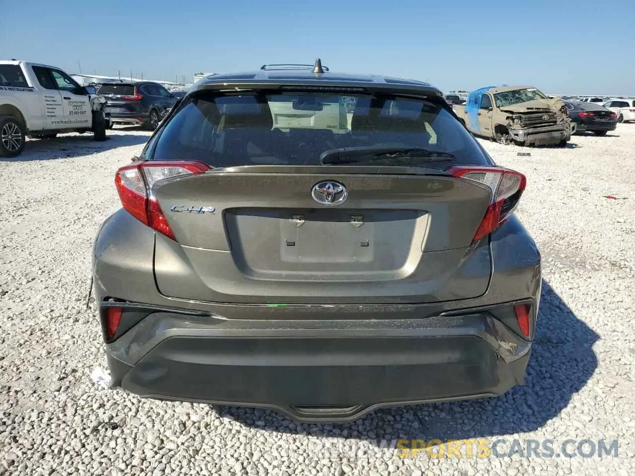 6 Photograph of a damaged car JTNKHMBX1M1119772 TOYOTA C-HR 2021