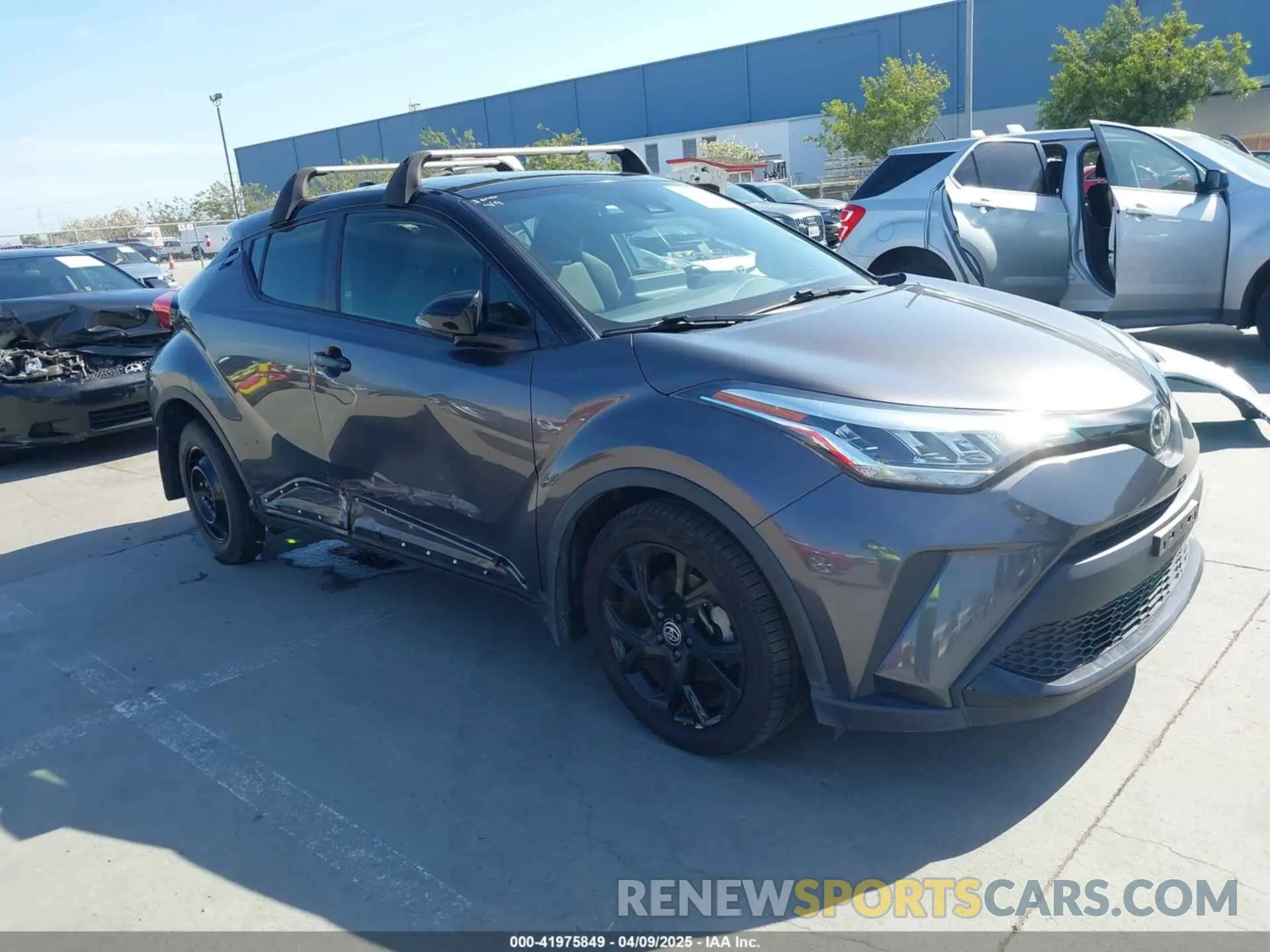 1 Photograph of a damaged car JTNKHMBX1M1120212 TOYOTA C-HR 2021