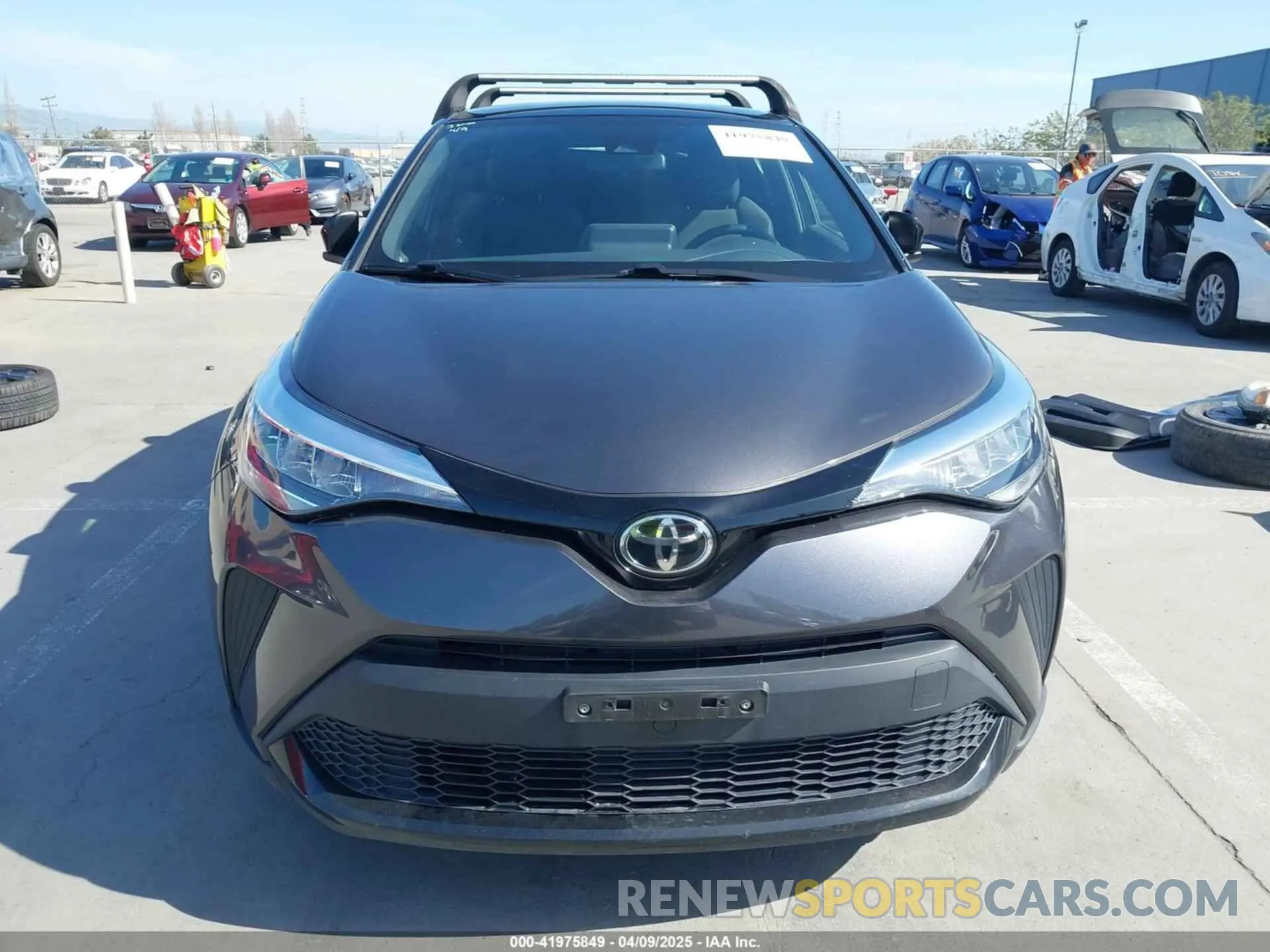 13 Photograph of a damaged car JTNKHMBX1M1120212 TOYOTA C-HR 2021
