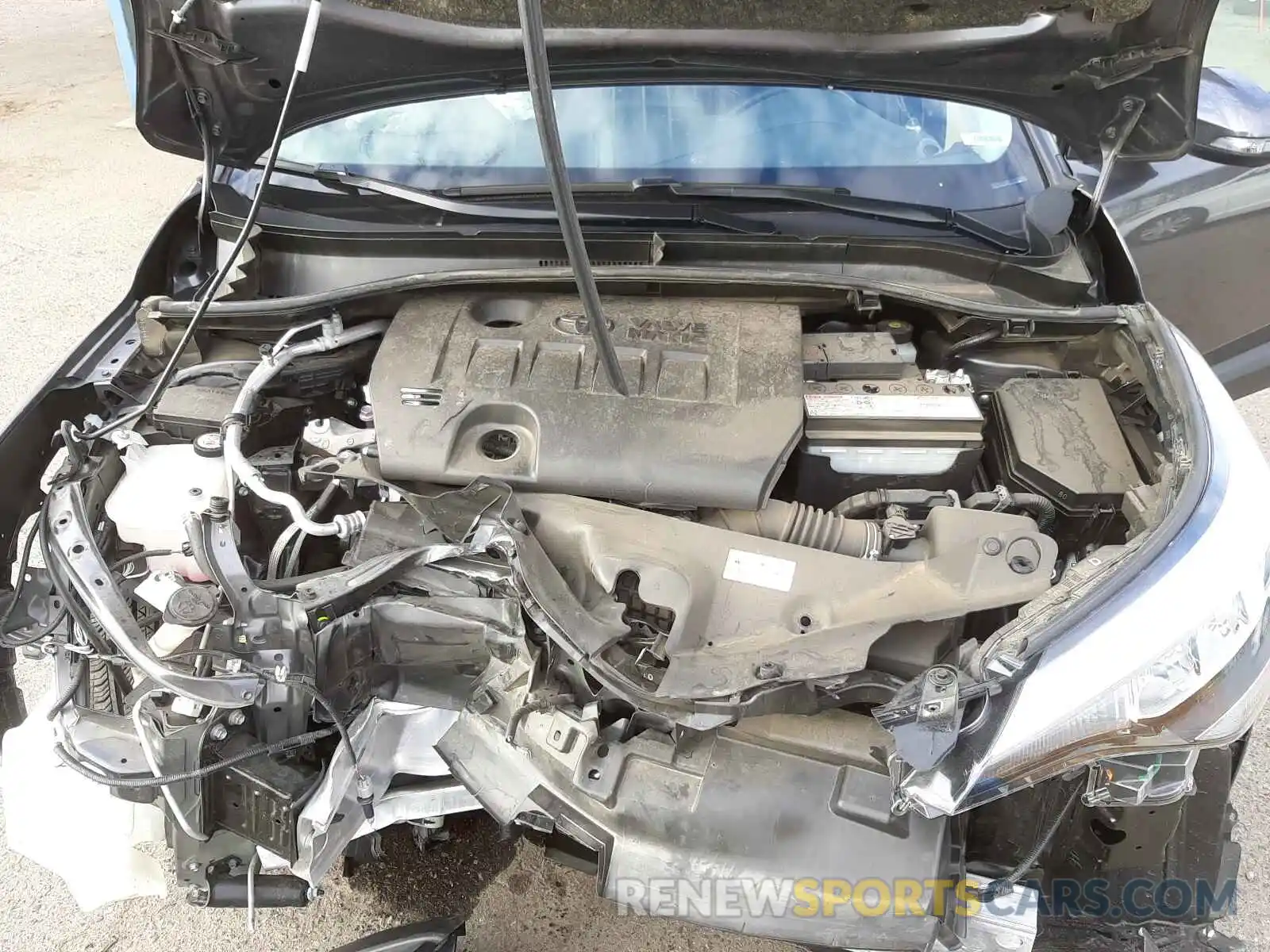 7 Photograph of a damaged car JTNKHMBX1M1120372 TOYOTA C-HR 2021