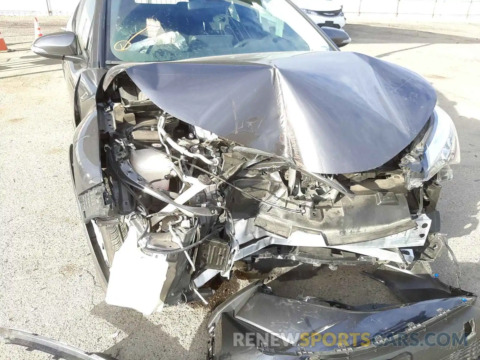 9 Photograph of a damaged car JTNKHMBX1M1120372 TOYOTA C-HR 2021