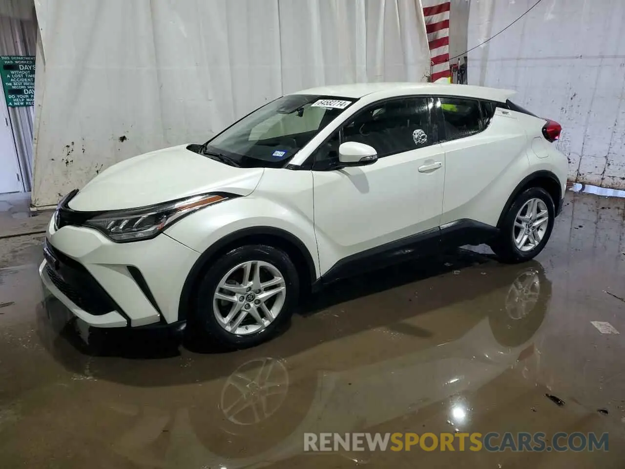 1 Photograph of a damaged car JTNKHMBX1M1126527 TOYOTA C-HR 2021