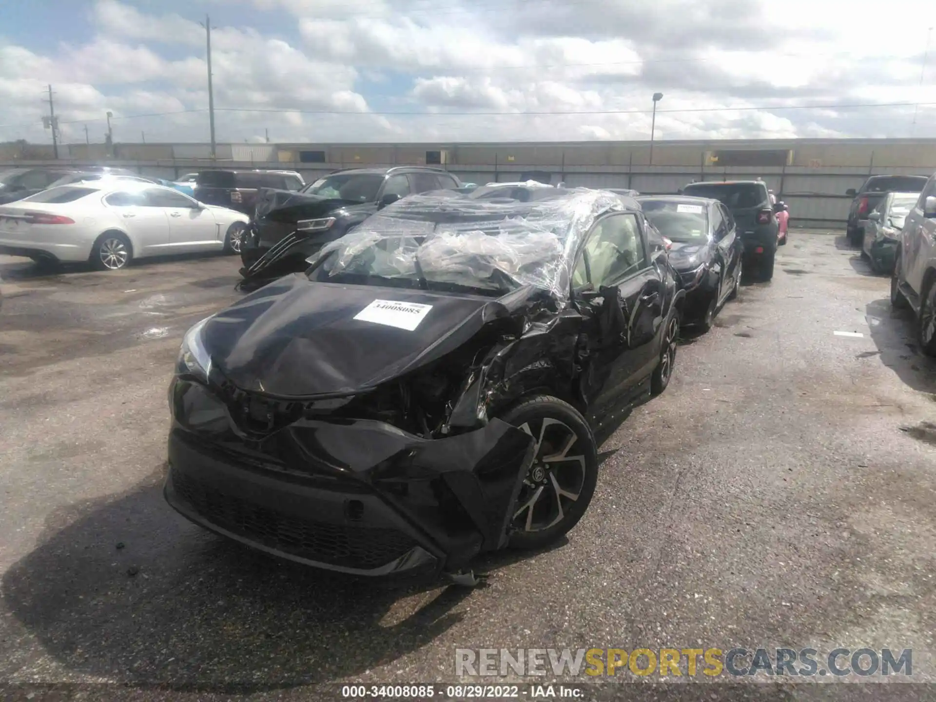 2 Photograph of a damaged car JTNKHMBX2M1098821 TOYOTA C-HR 2021