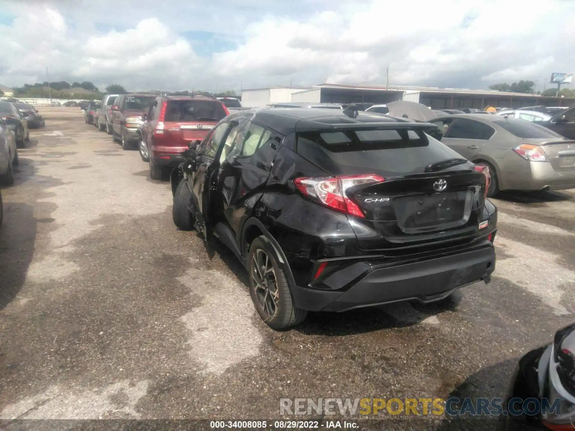 3 Photograph of a damaged car JTNKHMBX2M1098821 TOYOTA C-HR 2021