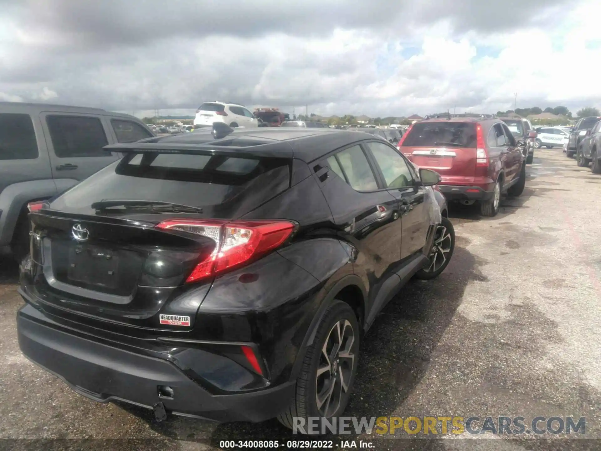 4 Photograph of a damaged car JTNKHMBX2M1098821 TOYOTA C-HR 2021