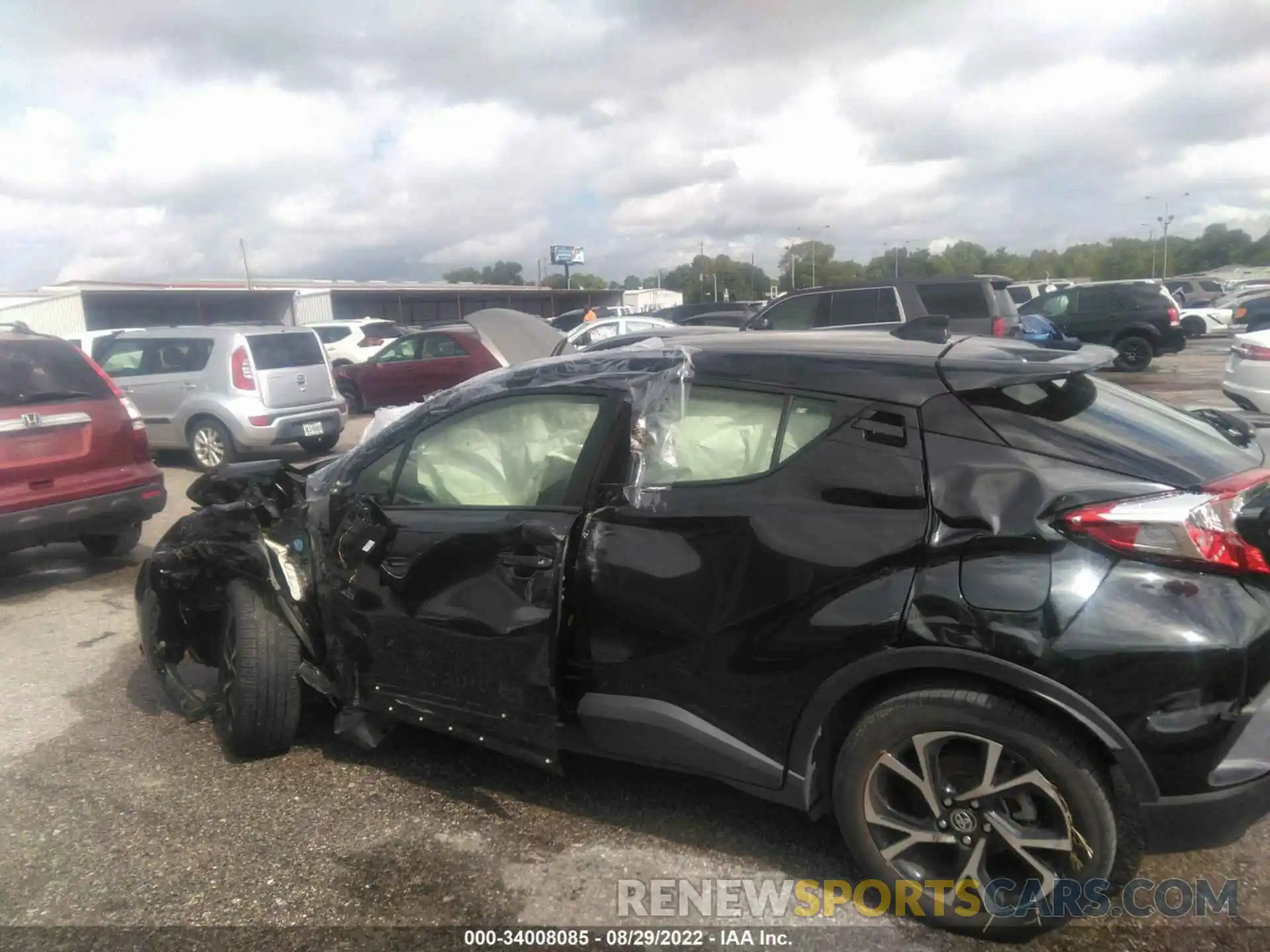 6 Photograph of a damaged car JTNKHMBX2M1098821 TOYOTA C-HR 2021