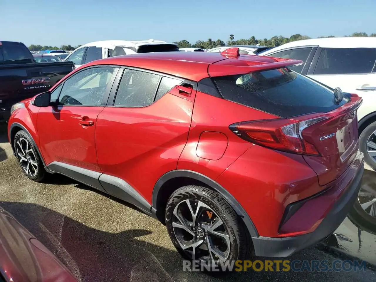 2 Photograph of a damaged car JTNKHMBX2M1099953 TOYOTA C-HR 2021