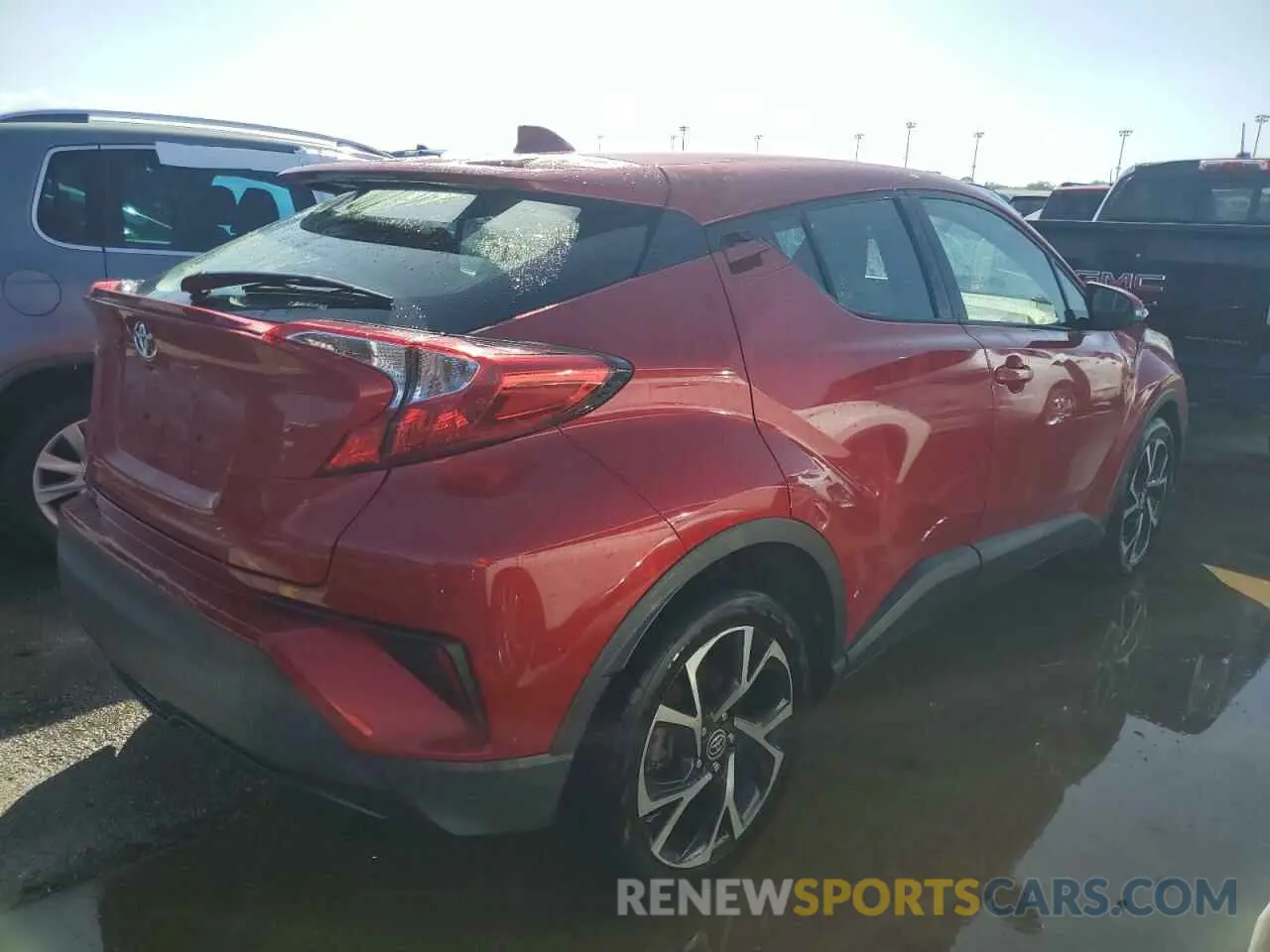 3 Photograph of a damaged car JTNKHMBX2M1099953 TOYOTA C-HR 2021